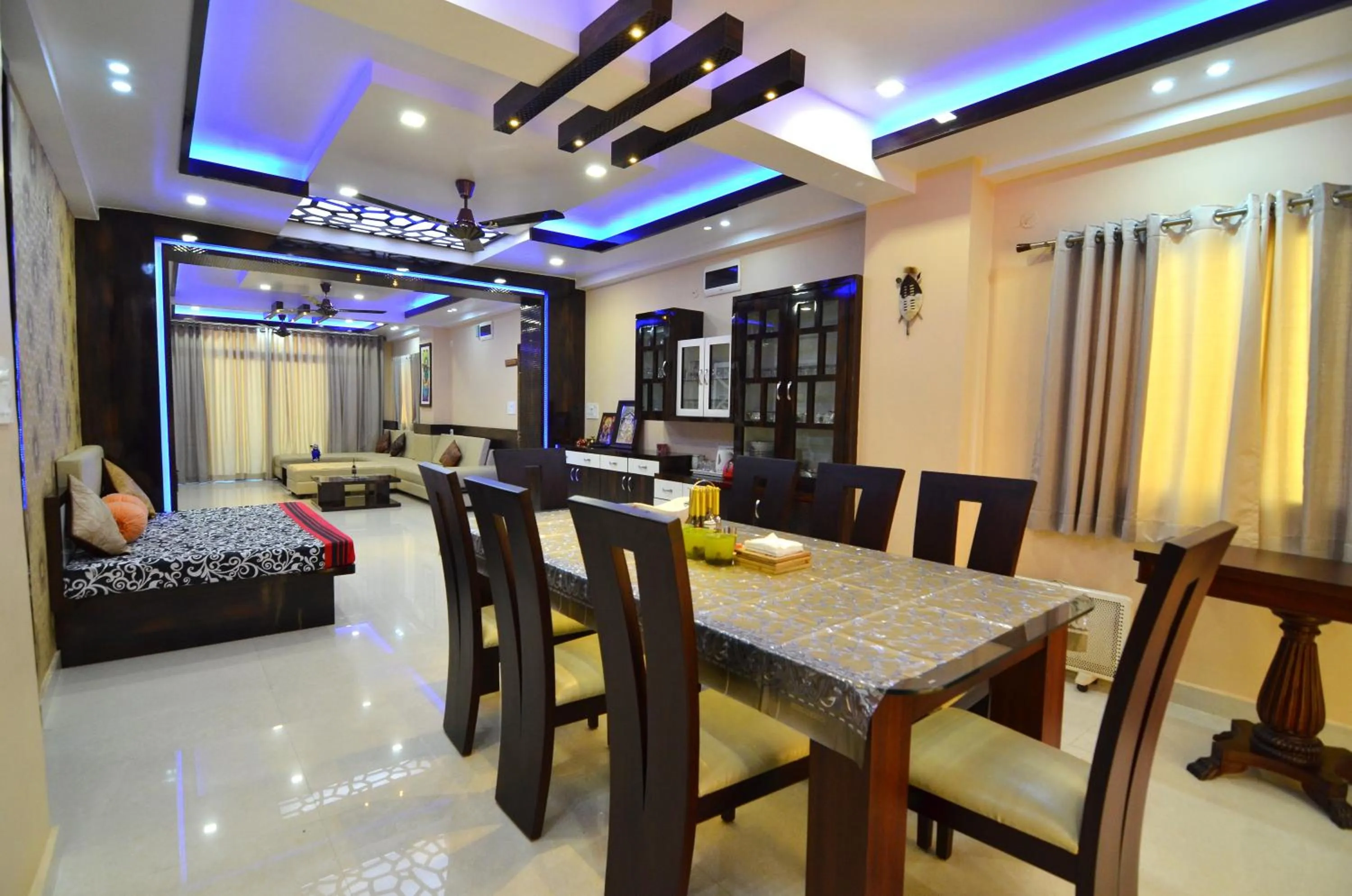 Living room in Tulip Residency