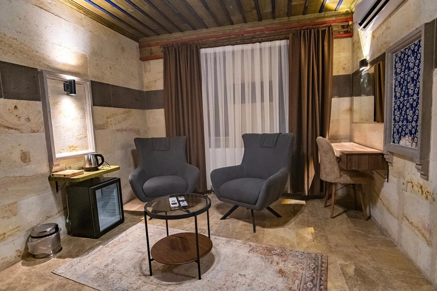 Kitchen or kitchenette in Uçhisar Premium