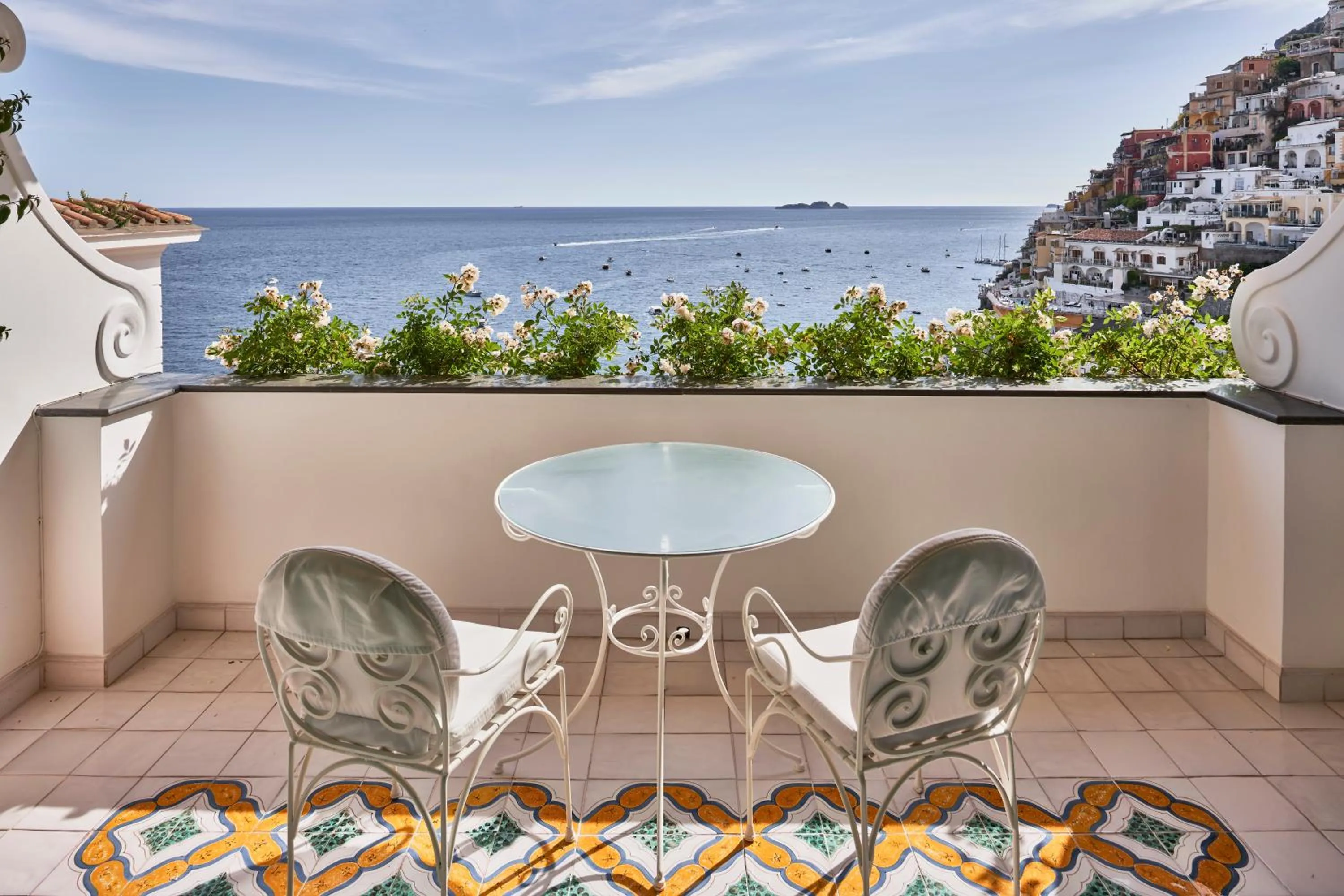 View (from property/room) in Le Sirenuse