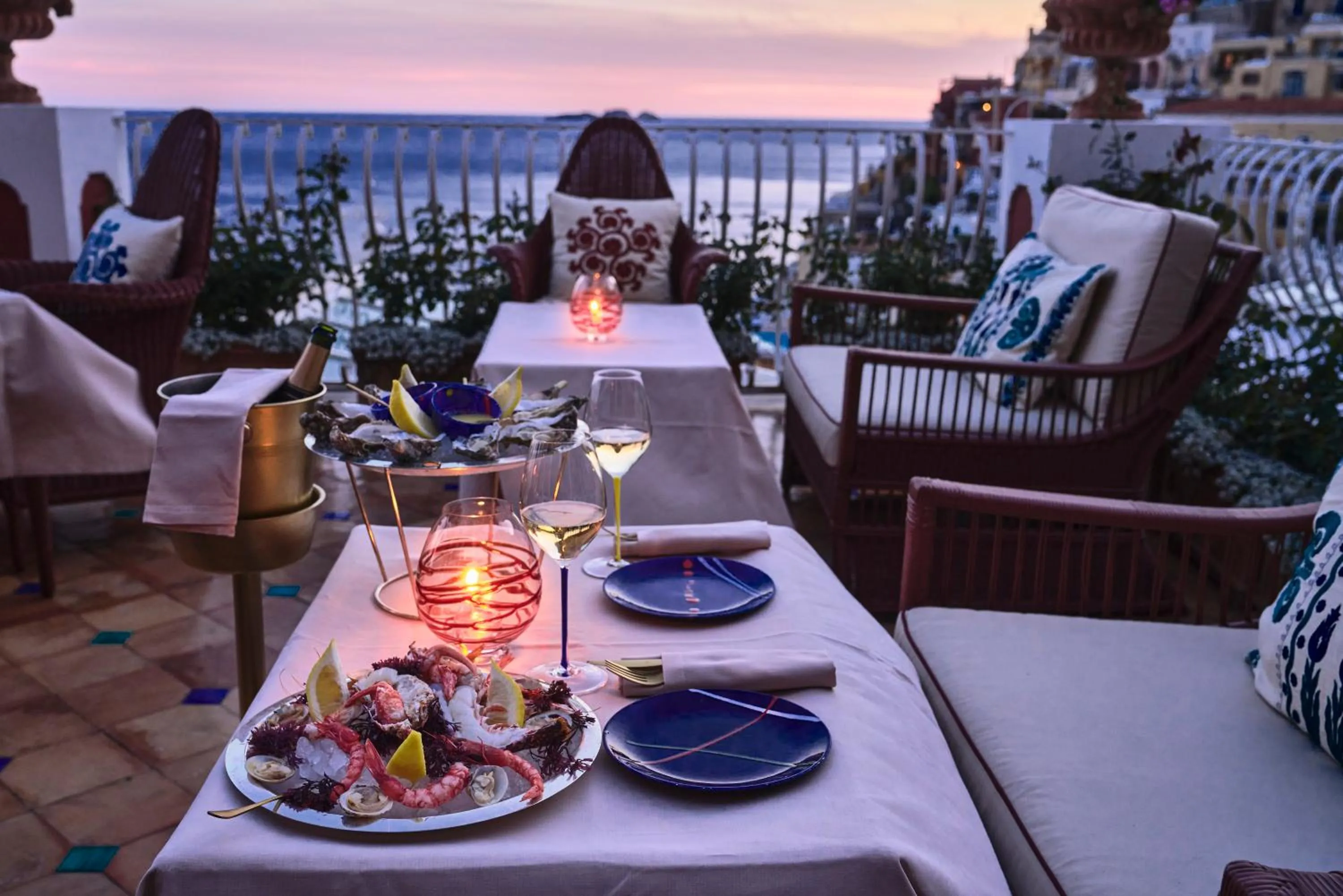 Balcony/Terrace in Le Sirenuse