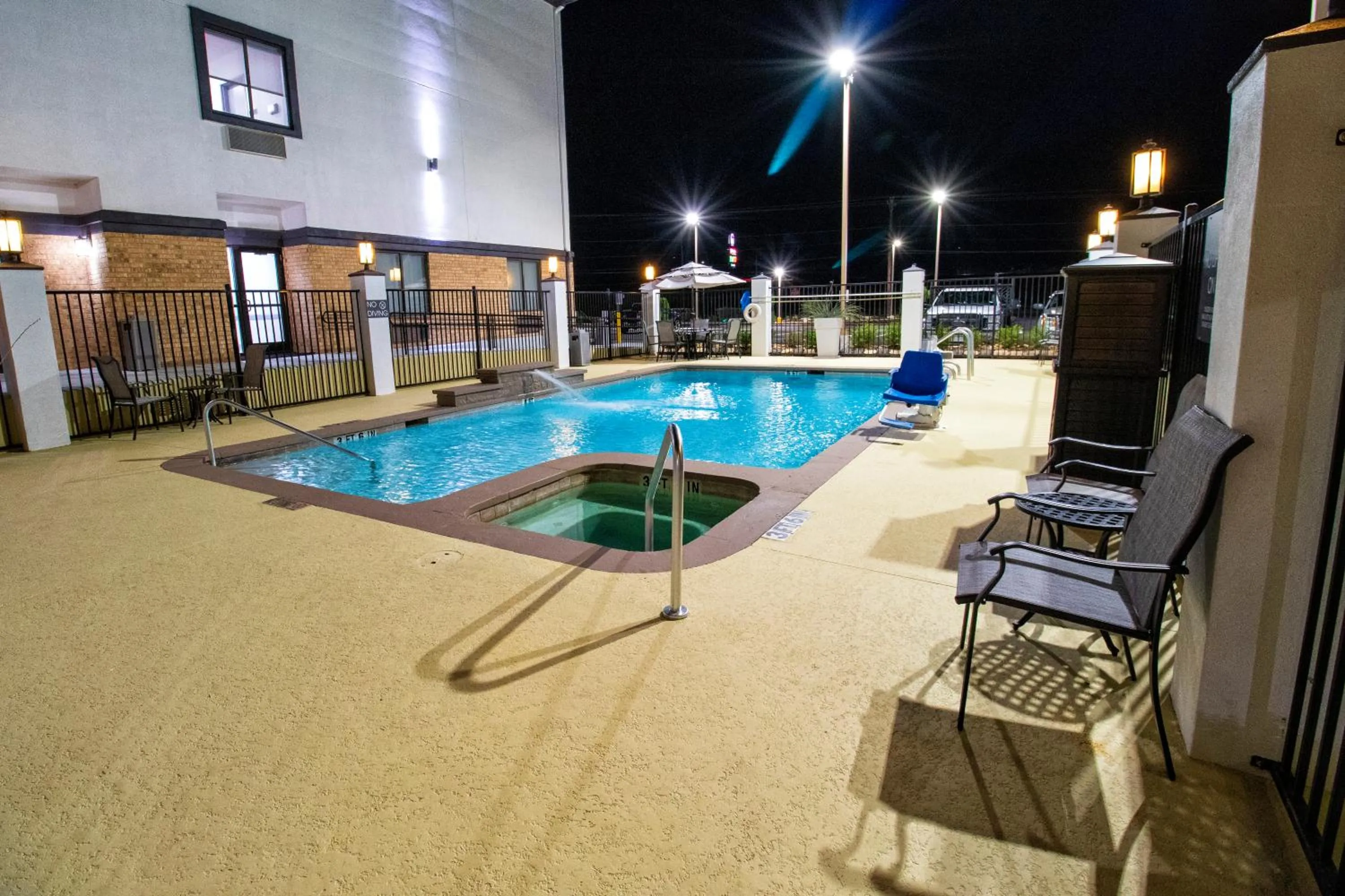 Pool view in Comfort Inn & Suites Schulenburg