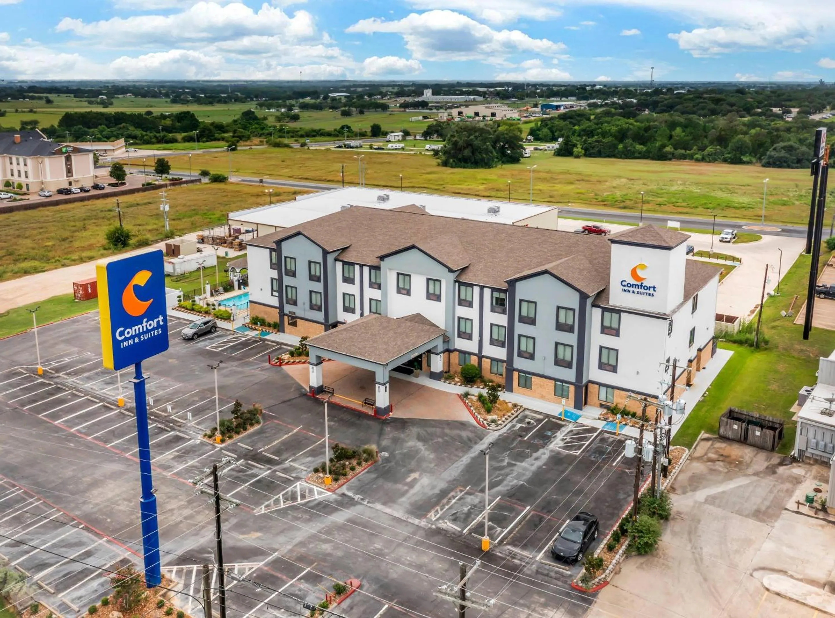 Property building in Comfort Inn & Suites Schulenburg
