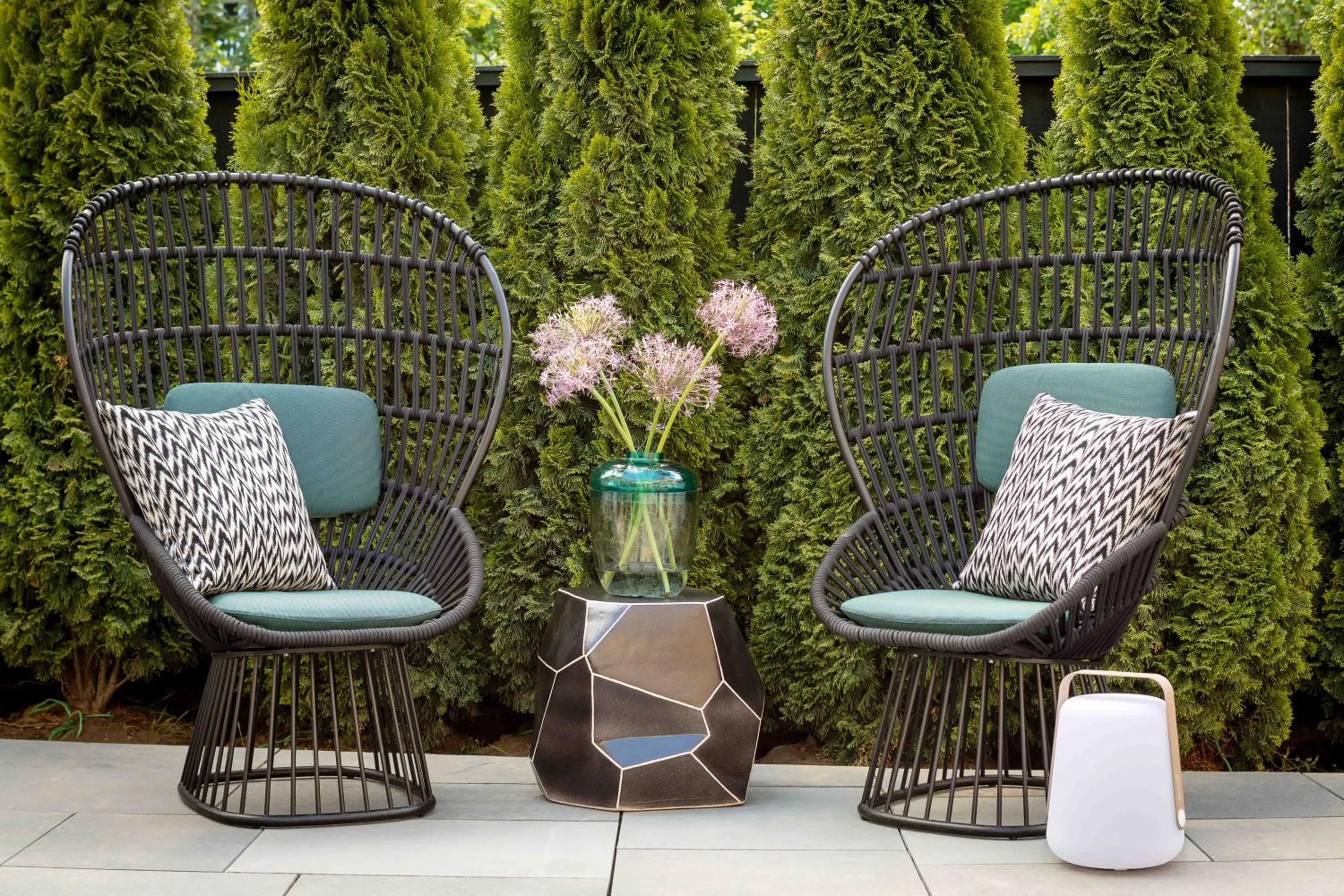 Seating area in The Sydney, The Edgartown Collection