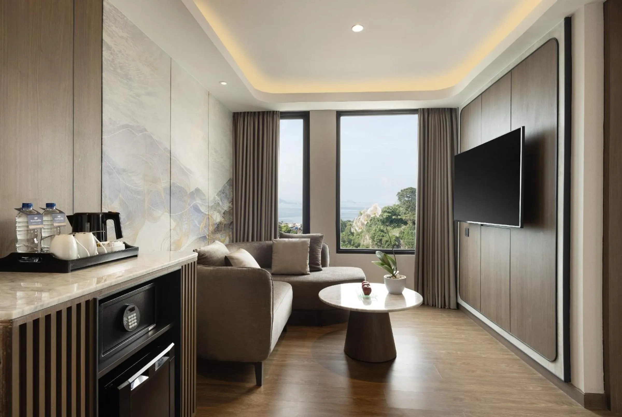 Living room in Hotel Santika Premiere Lampung