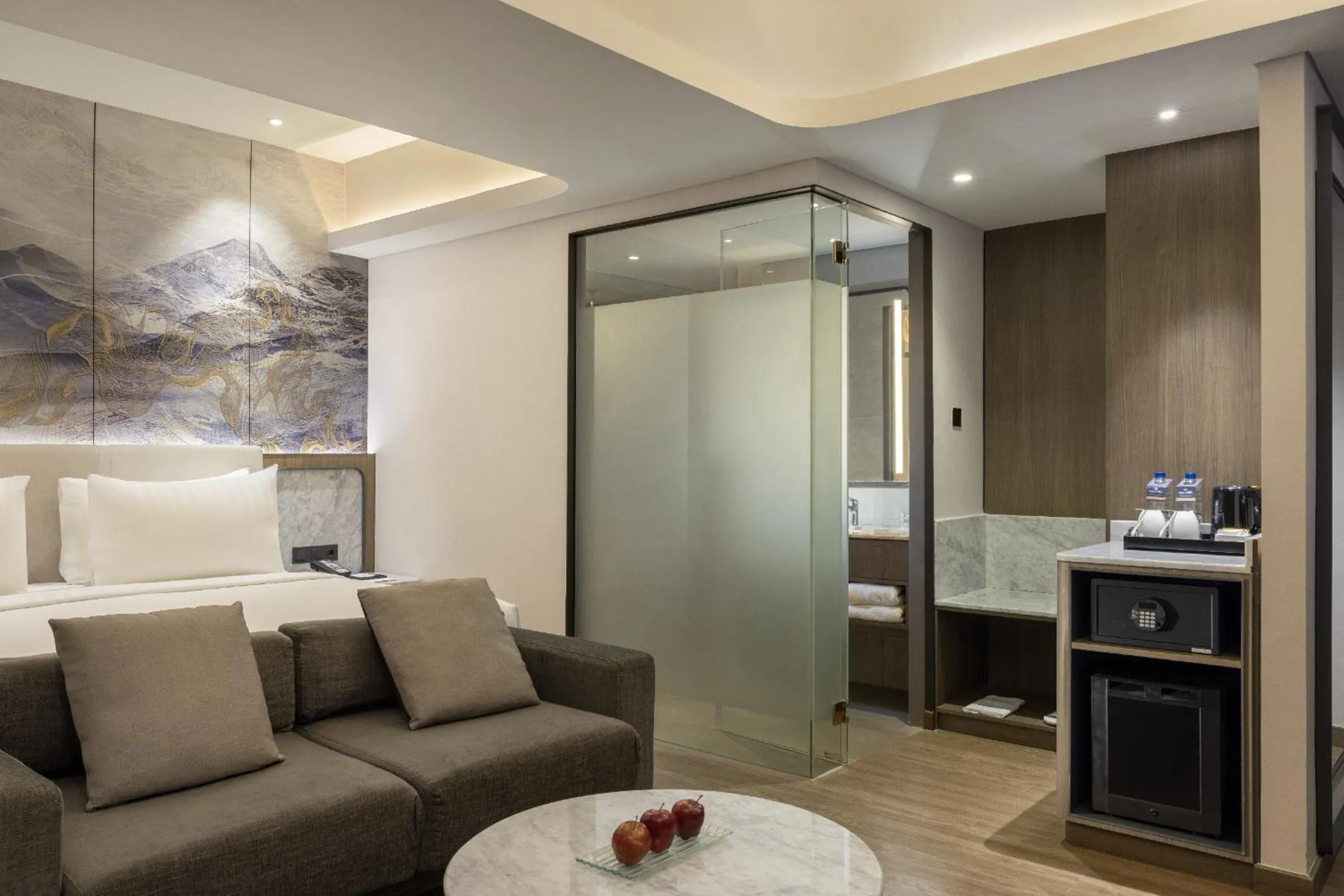 Bedroom in Hotel Santika Premiere Lampung