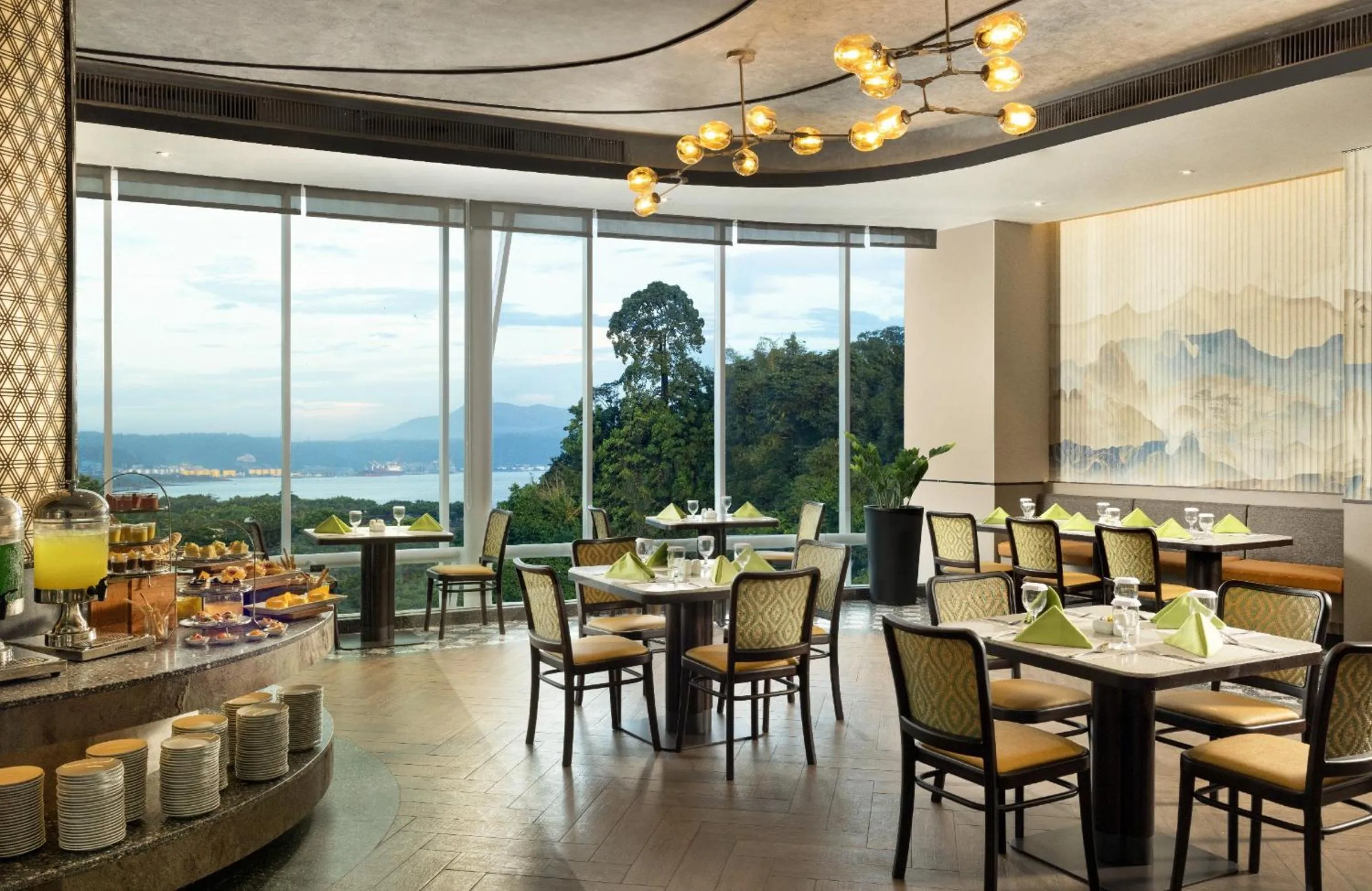 Restaurant/places to eat in Hotel Santika Premiere Lampung