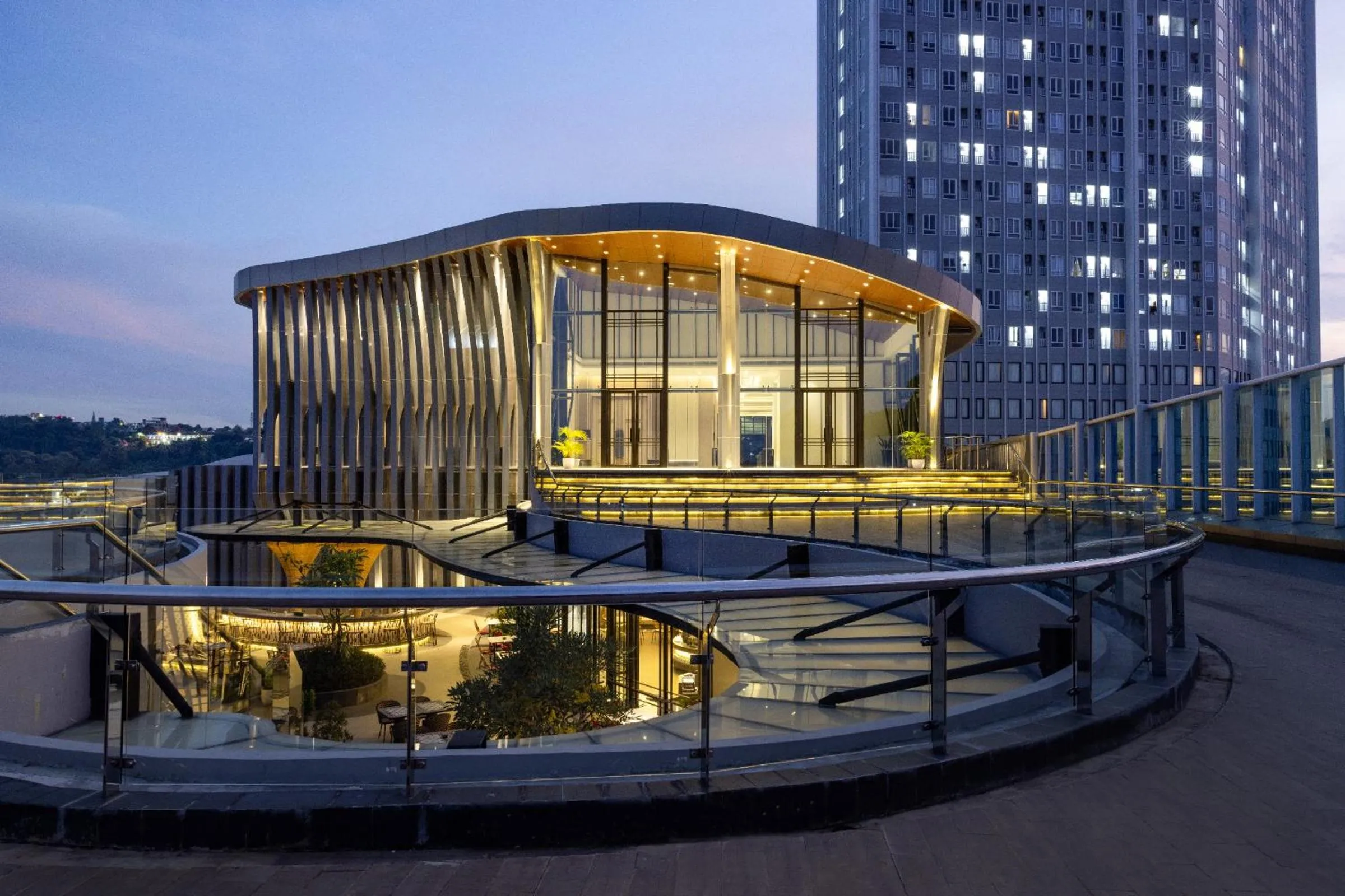 Property building in Hotel Santika Premiere Lampung