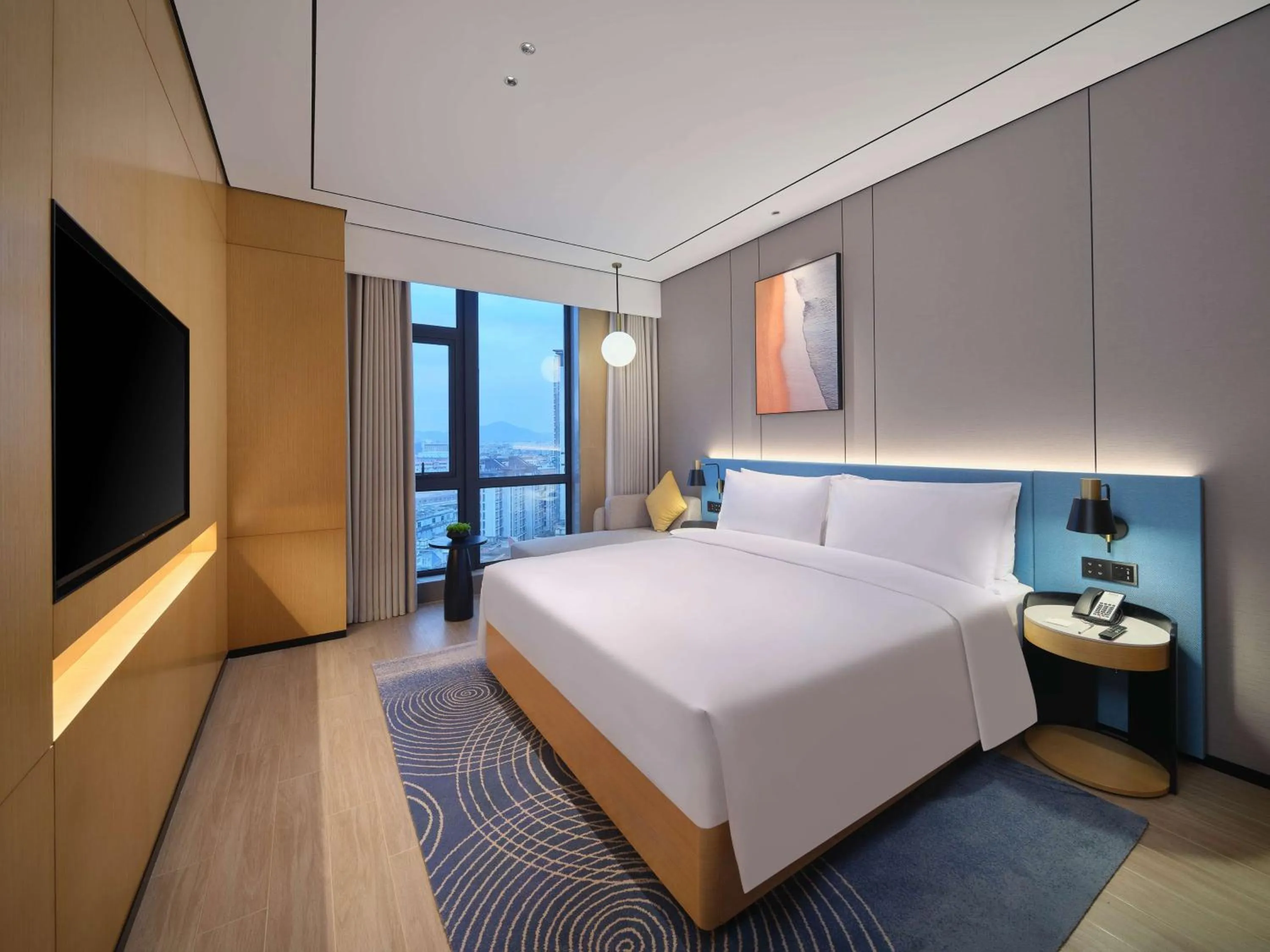 Bed in Hilton Garden Inn Xiamen Tong'An