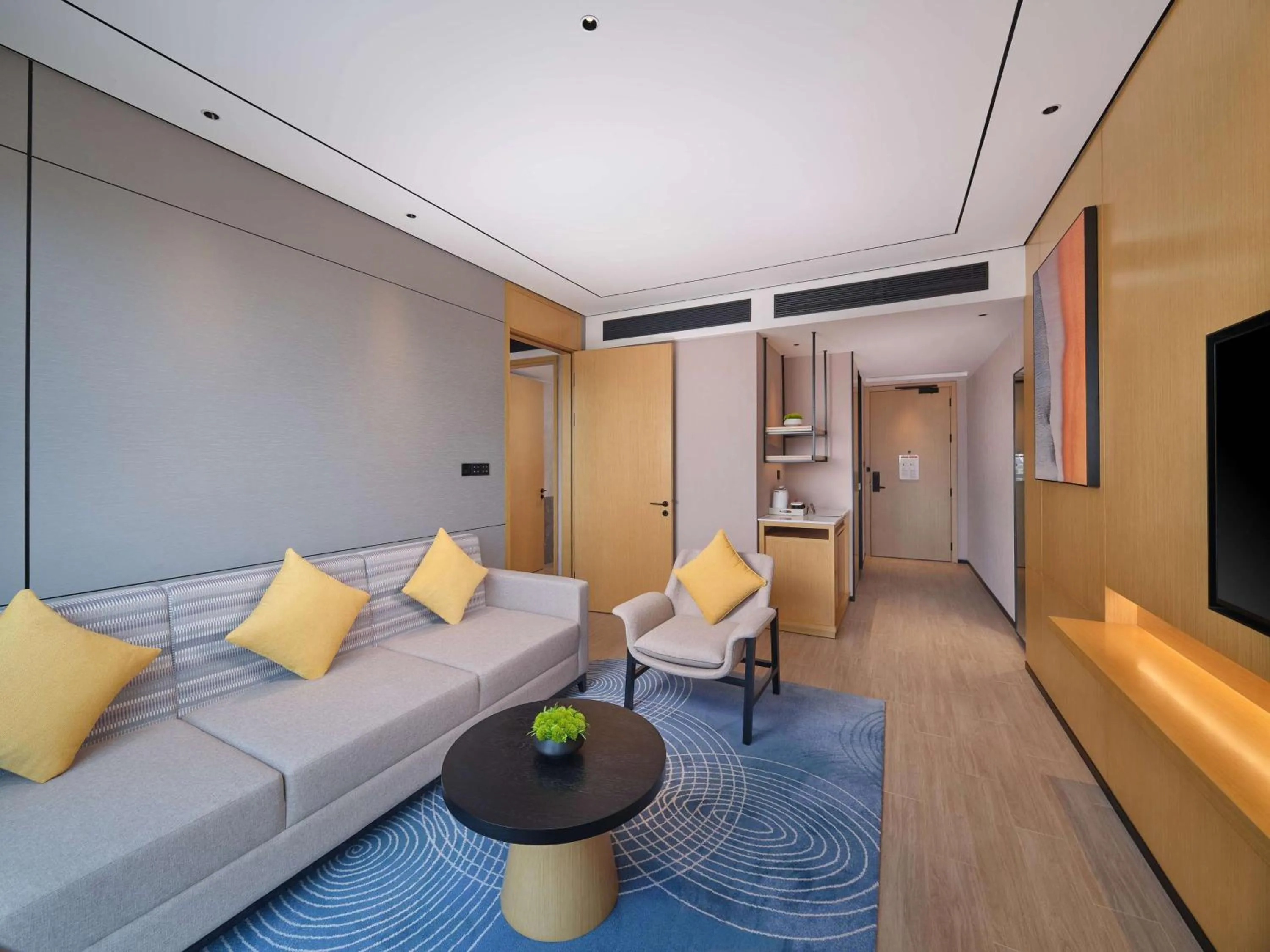 Living room in Hilton Garden Inn Xiamen Tong'An
