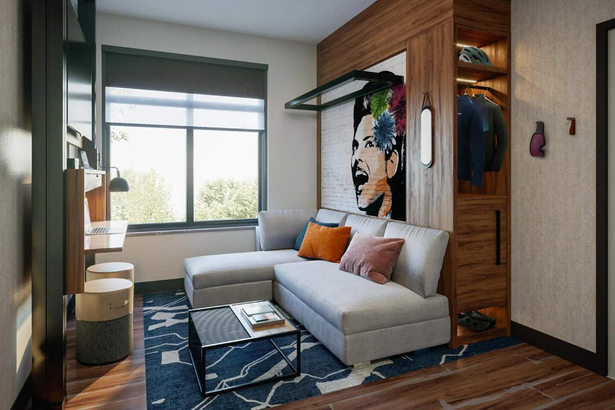 Bedroom in Motto By Hilton Bentonville Downtown