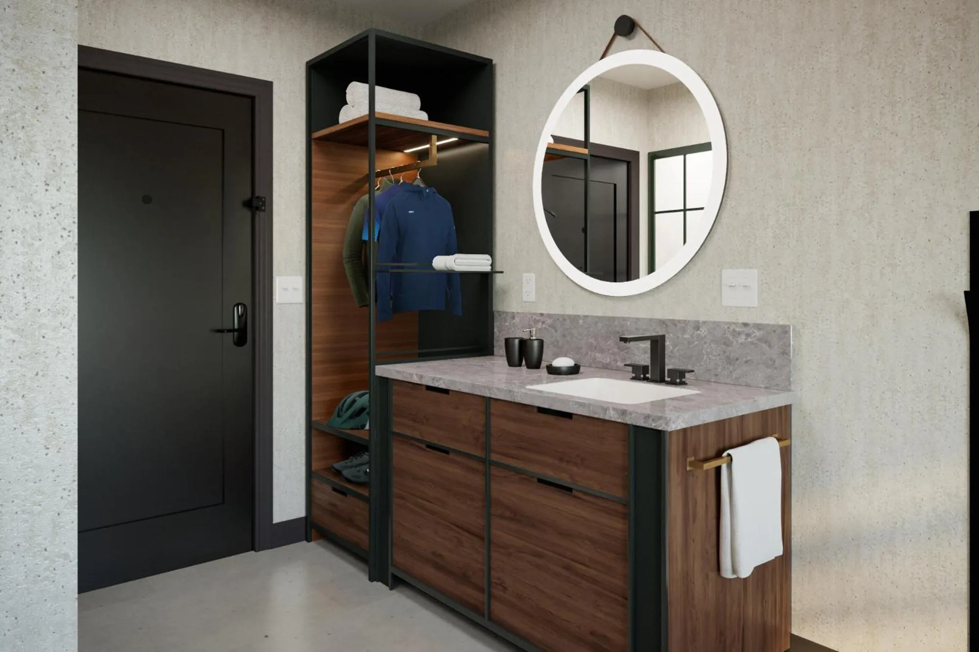 Bathroom in Motto By Hilton Bentonville Downtown