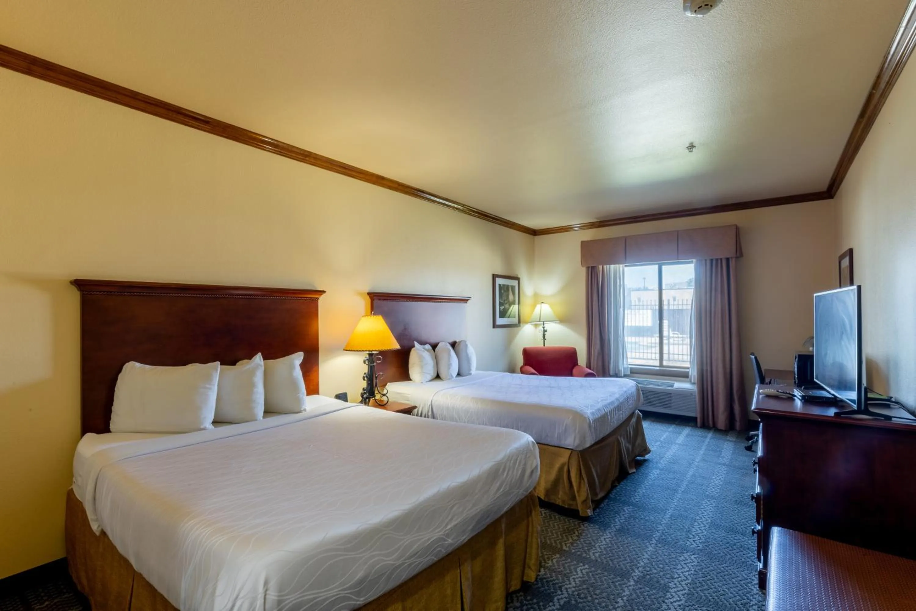 Bed in Hotel Texas Hallettsville