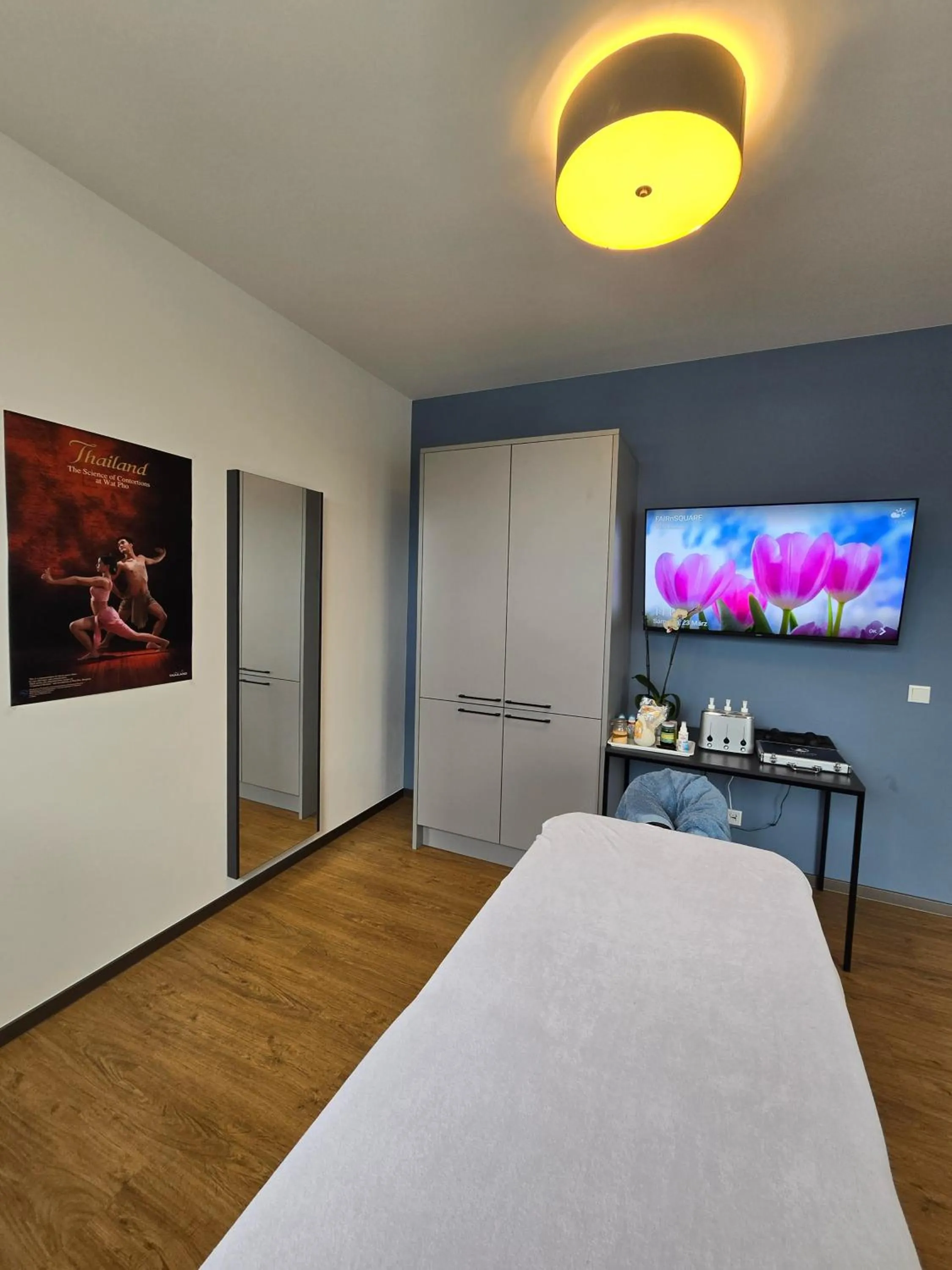 Spa and wellness centre/facilities, Bed in Fair n Square Hotel 24 Stunden Self-Check In