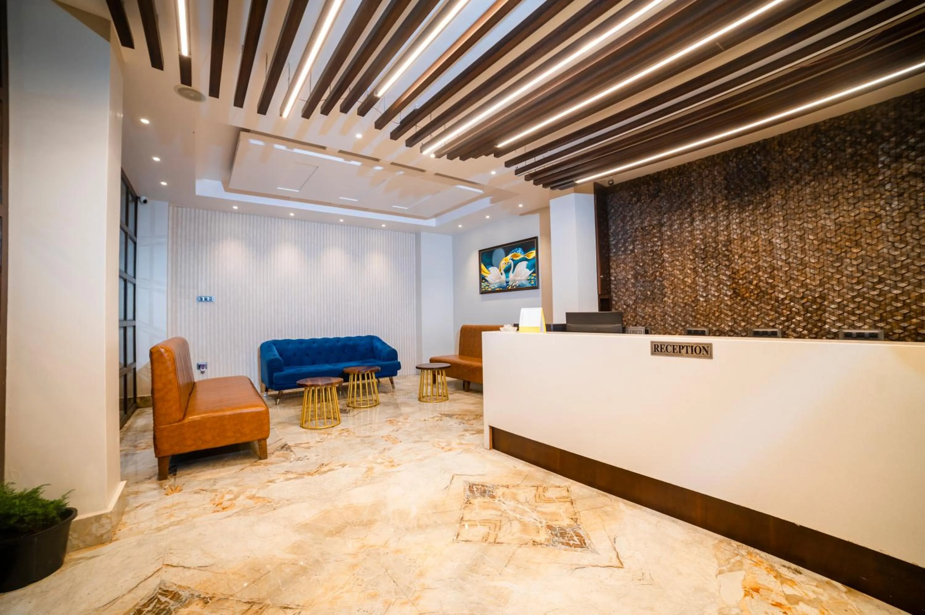 Lobby or reception, Lobby/Reception in Hotel Alpha Omega