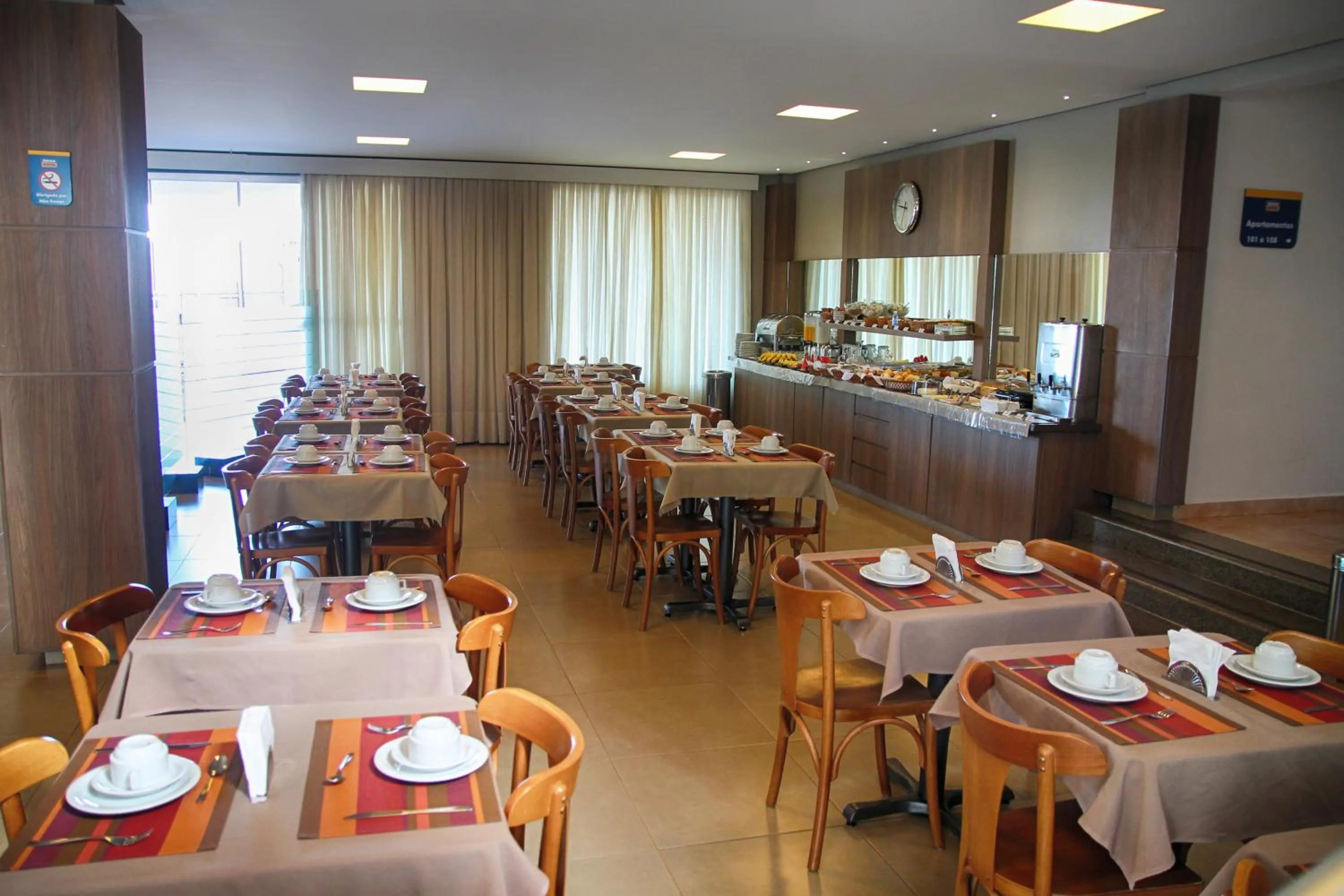 Buffet breakfast in Orion Inn Hotel