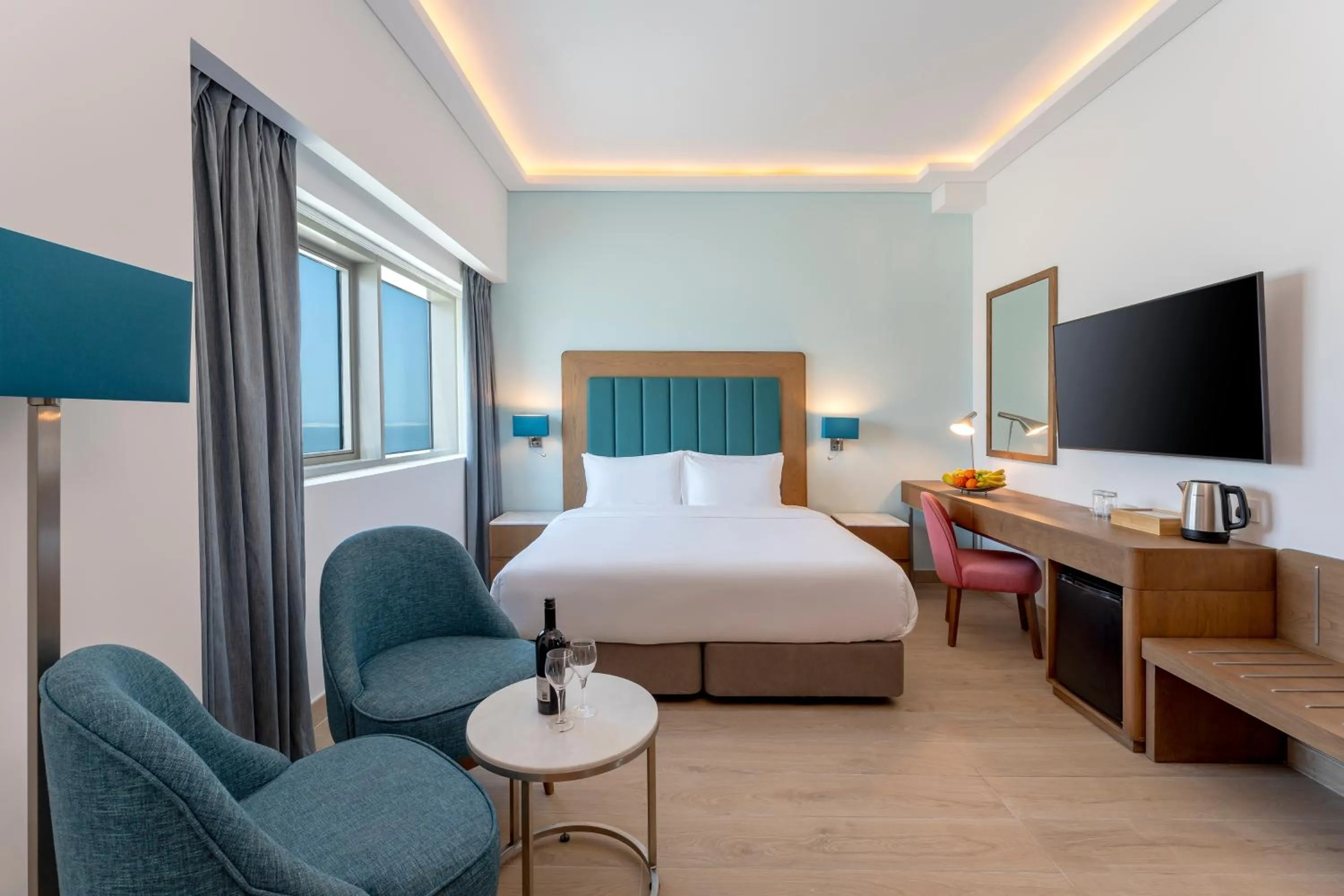 Bedroom, Bed in Sea Point Hotel Dubai Islands Formerly Park Regis by Prince