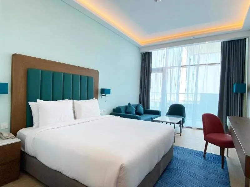 Bedroom, Bed in Sea Point Hotel Dubai Islands Formerly Park Regis by Prince