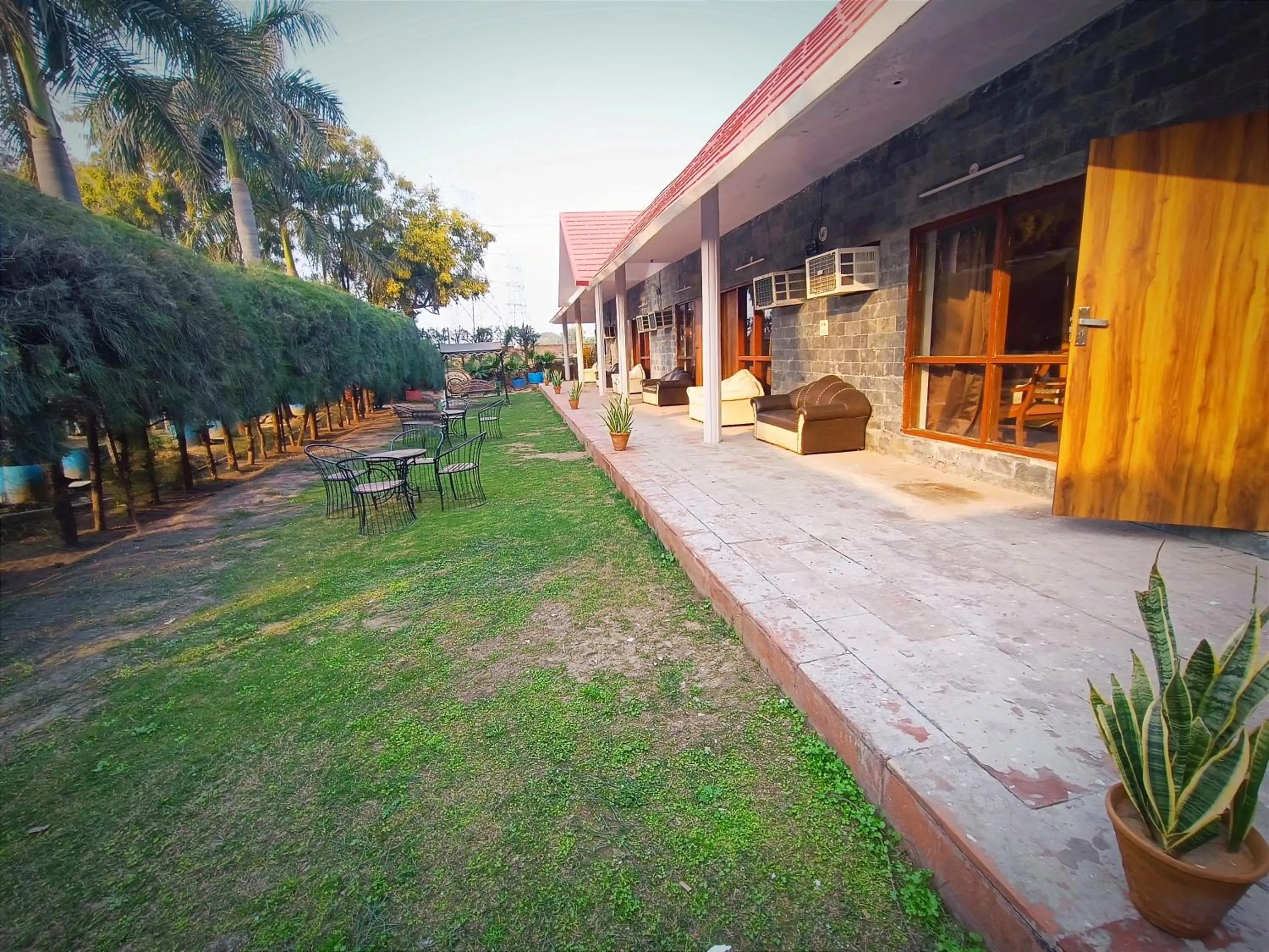 Property building in The Grand Aurra Resorts