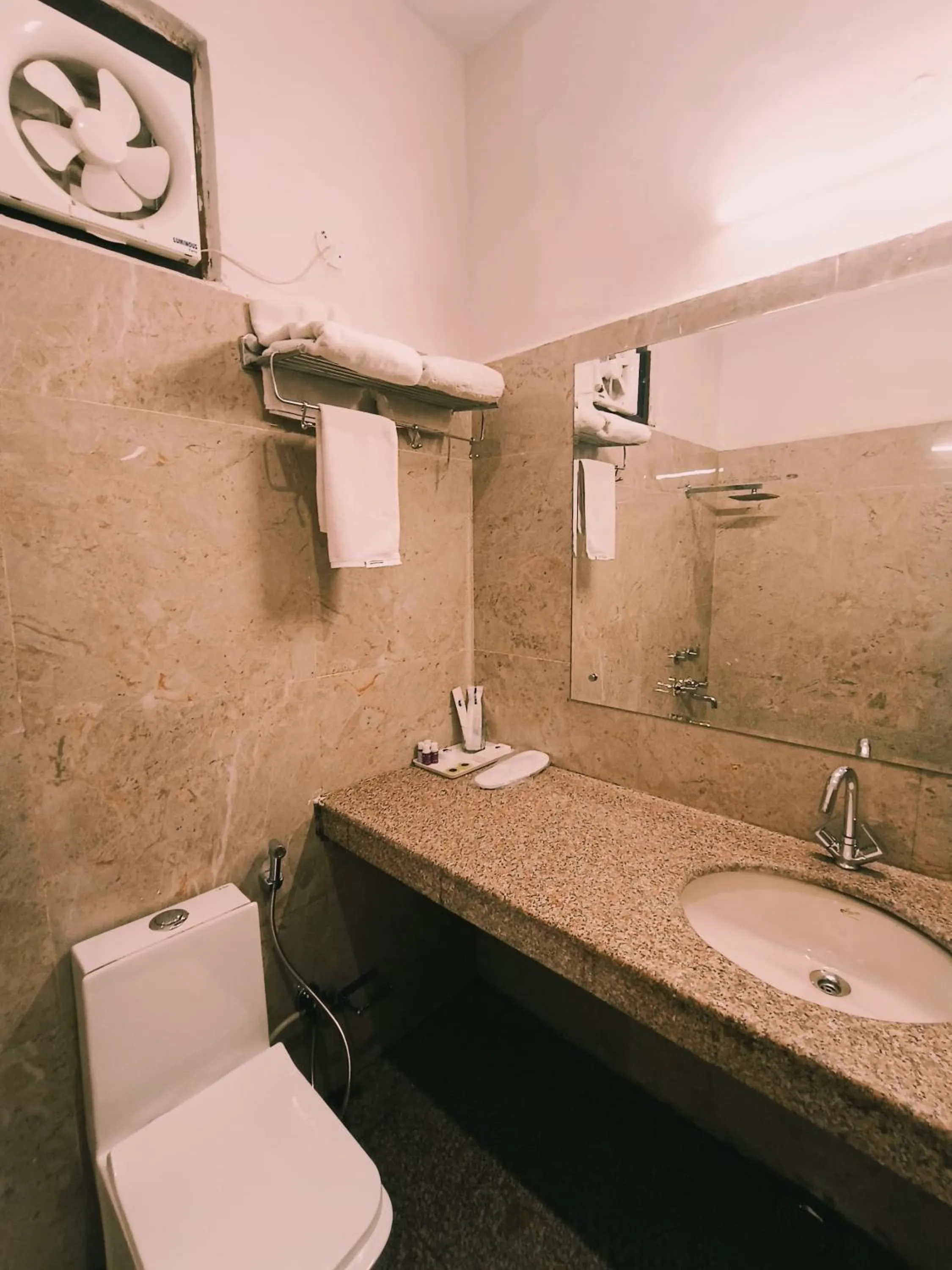 Shower in The Grand Aurra Resorts