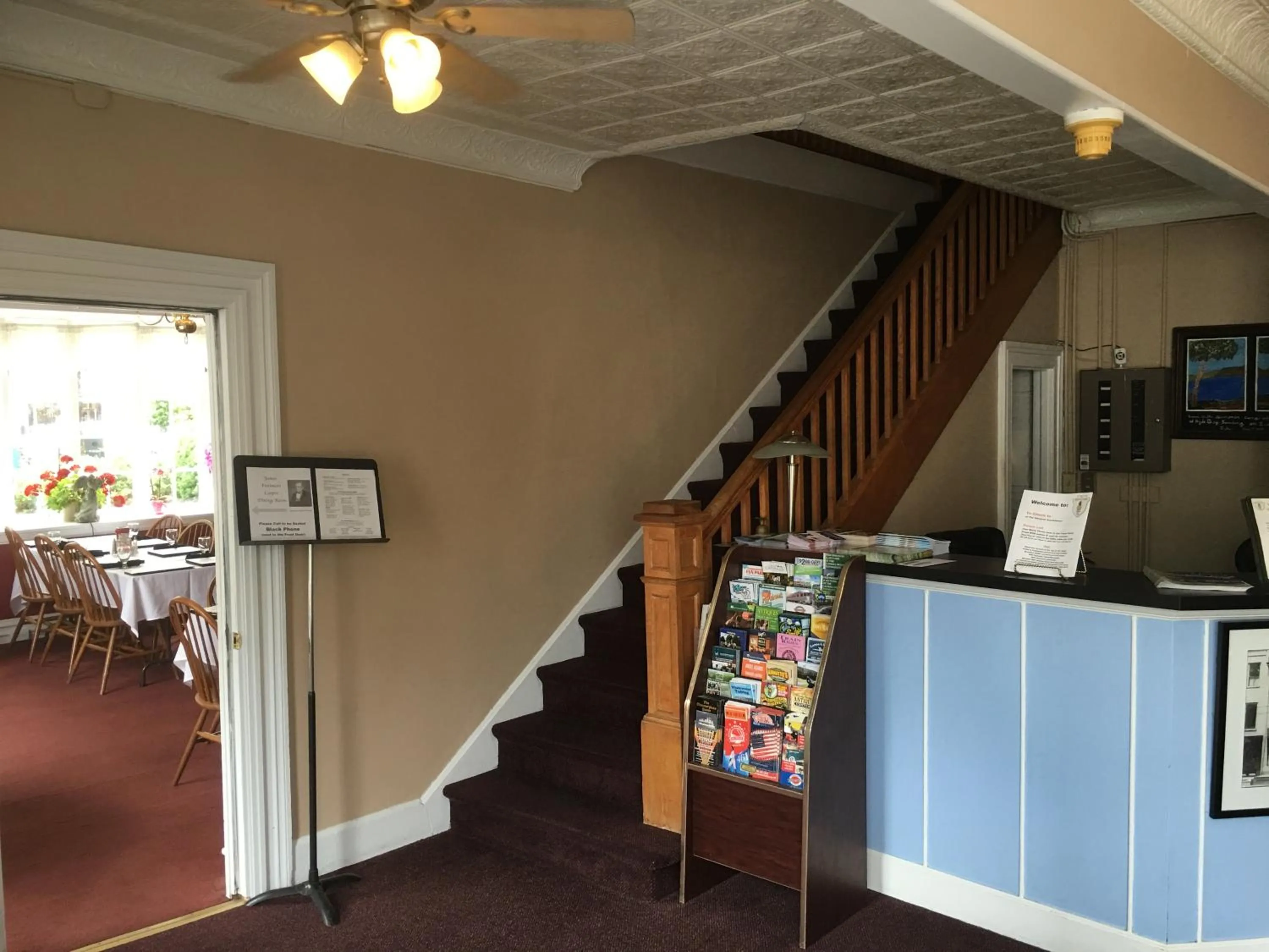 Lobby or reception in The Tunnicliff Inn