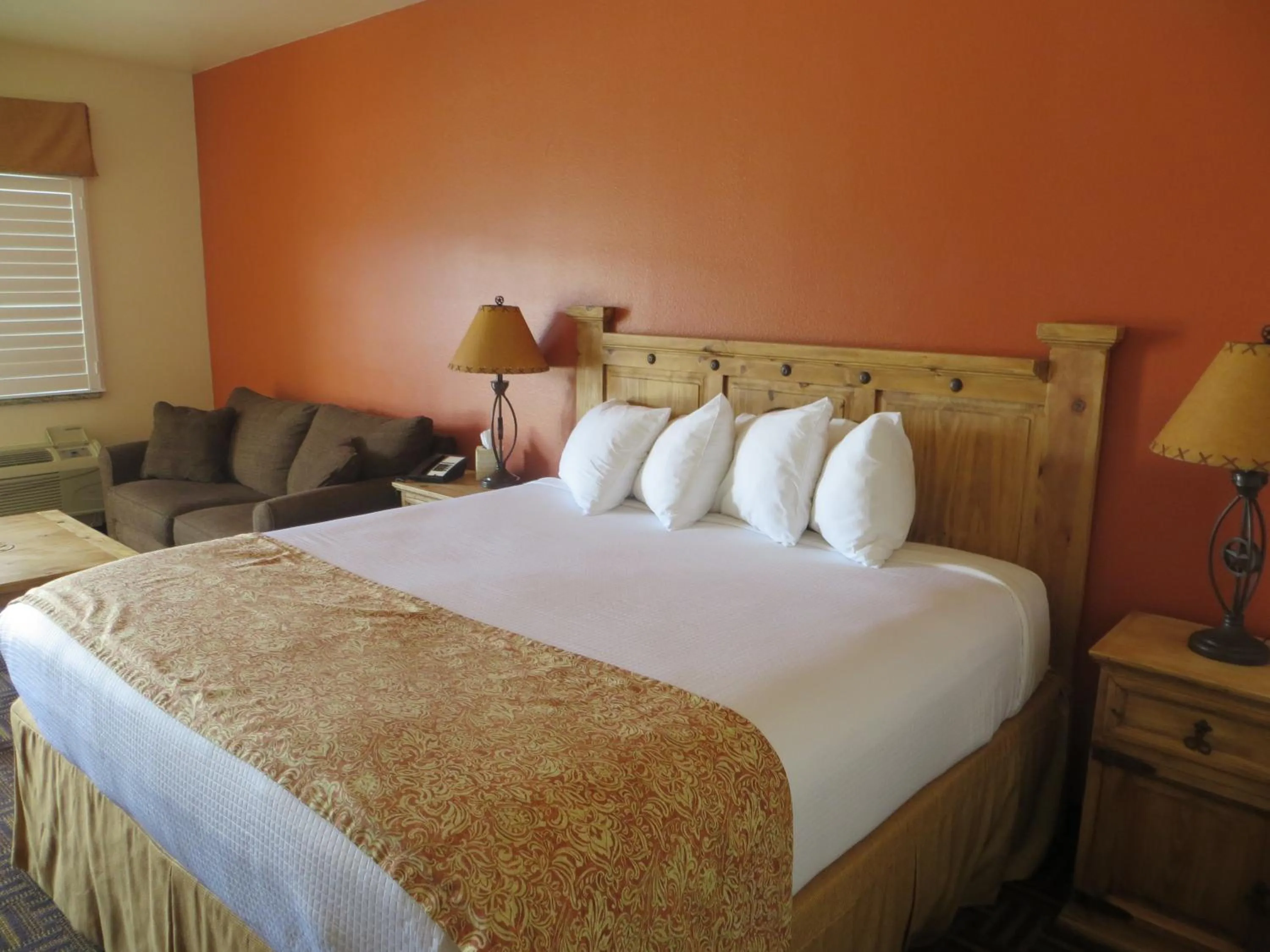 Bed in Hotel Texas Cuero