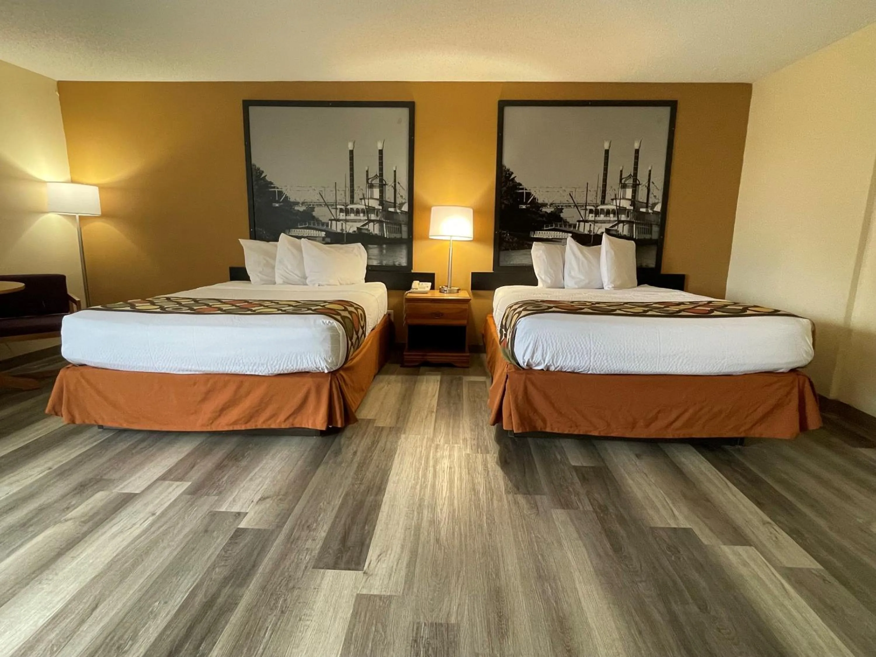 Bed in Super 8 by Wyndham Pevely