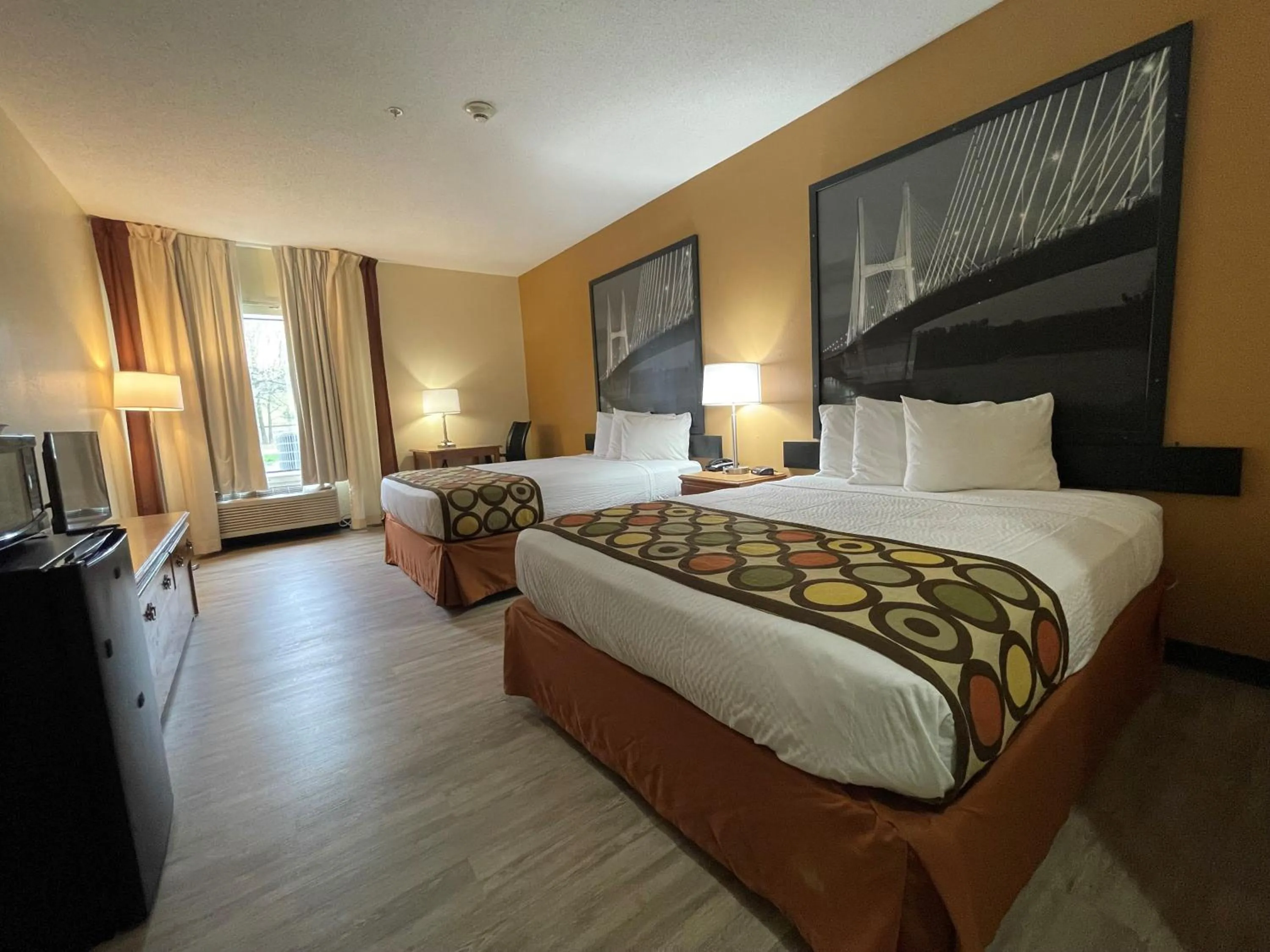 Bed in Super 8 by Wyndham Pevely