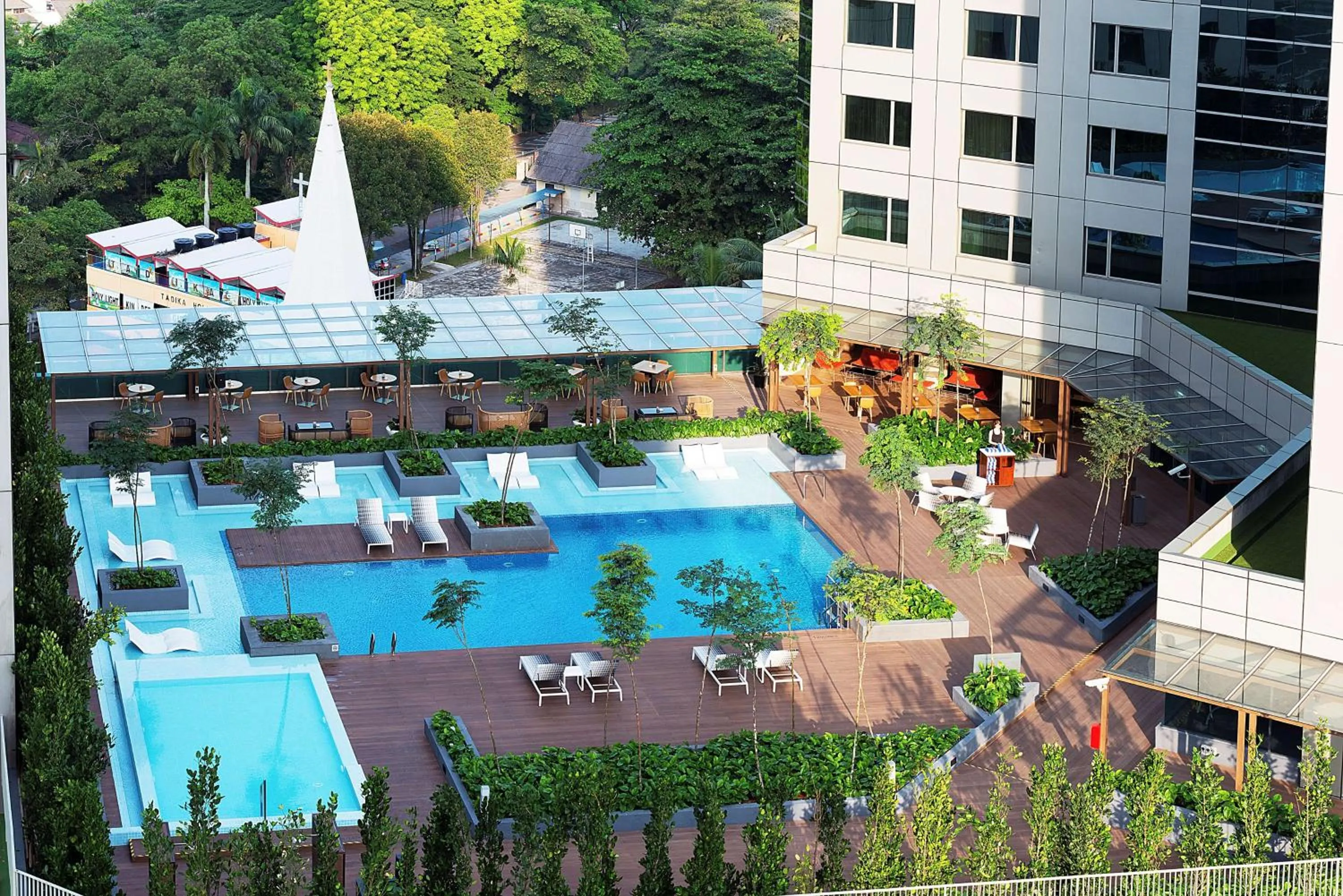 View (from property/room) in DoubleTree by Hilton Johor Bahru