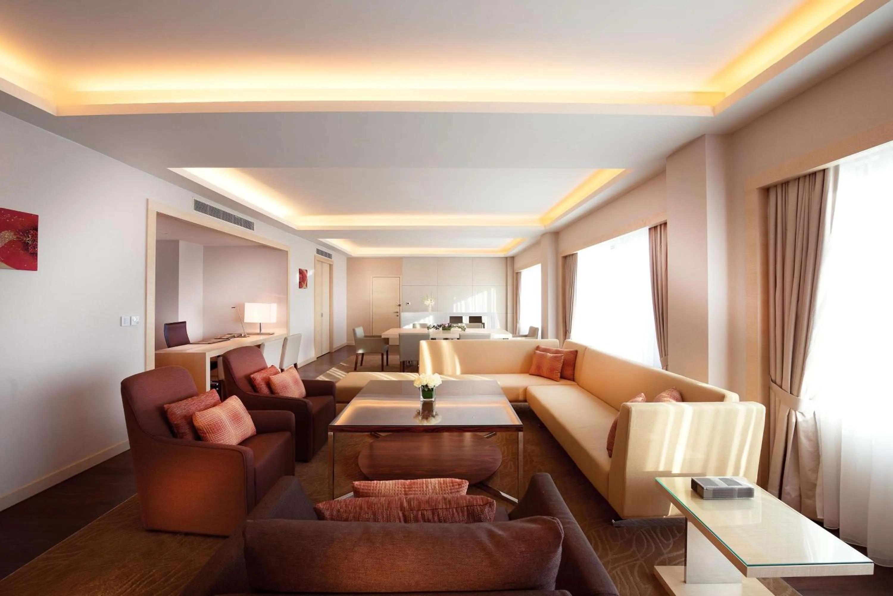 Living room in DoubleTree by Hilton Johor Bahru