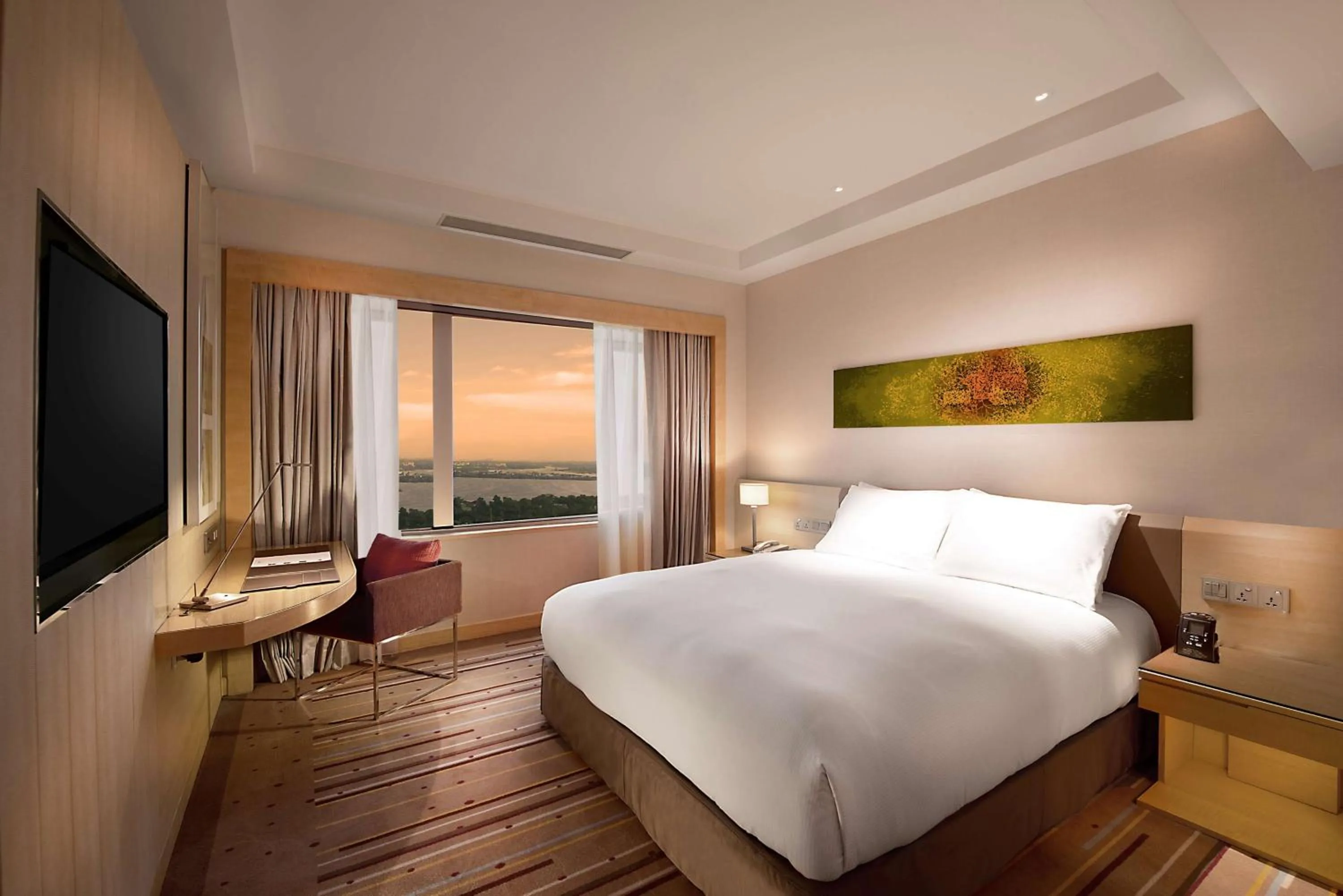 Bed in DoubleTree by Hilton Johor Bahru