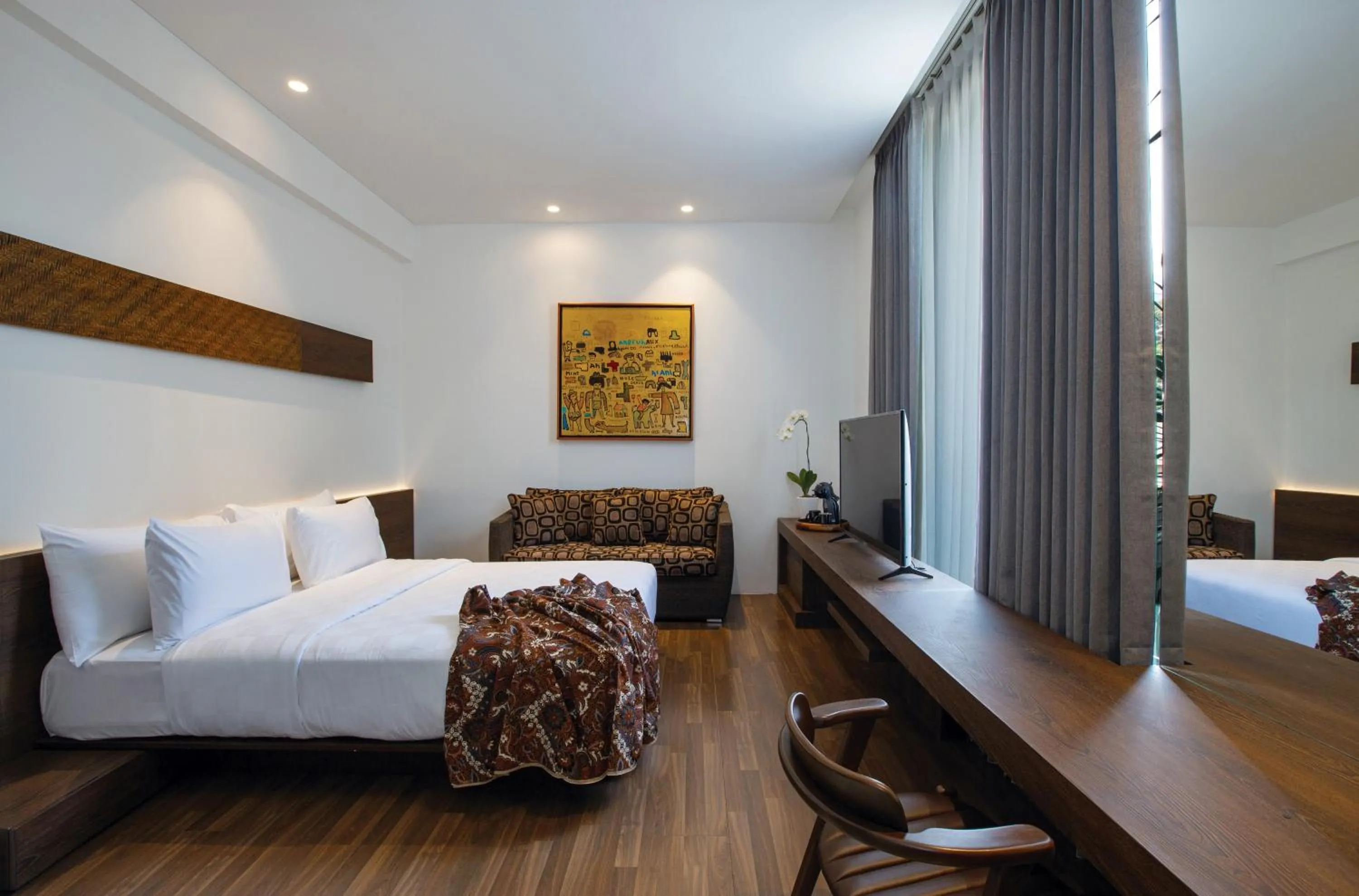 Bedroom, Bed in Miers Kuningan, ARTOTEL Curated