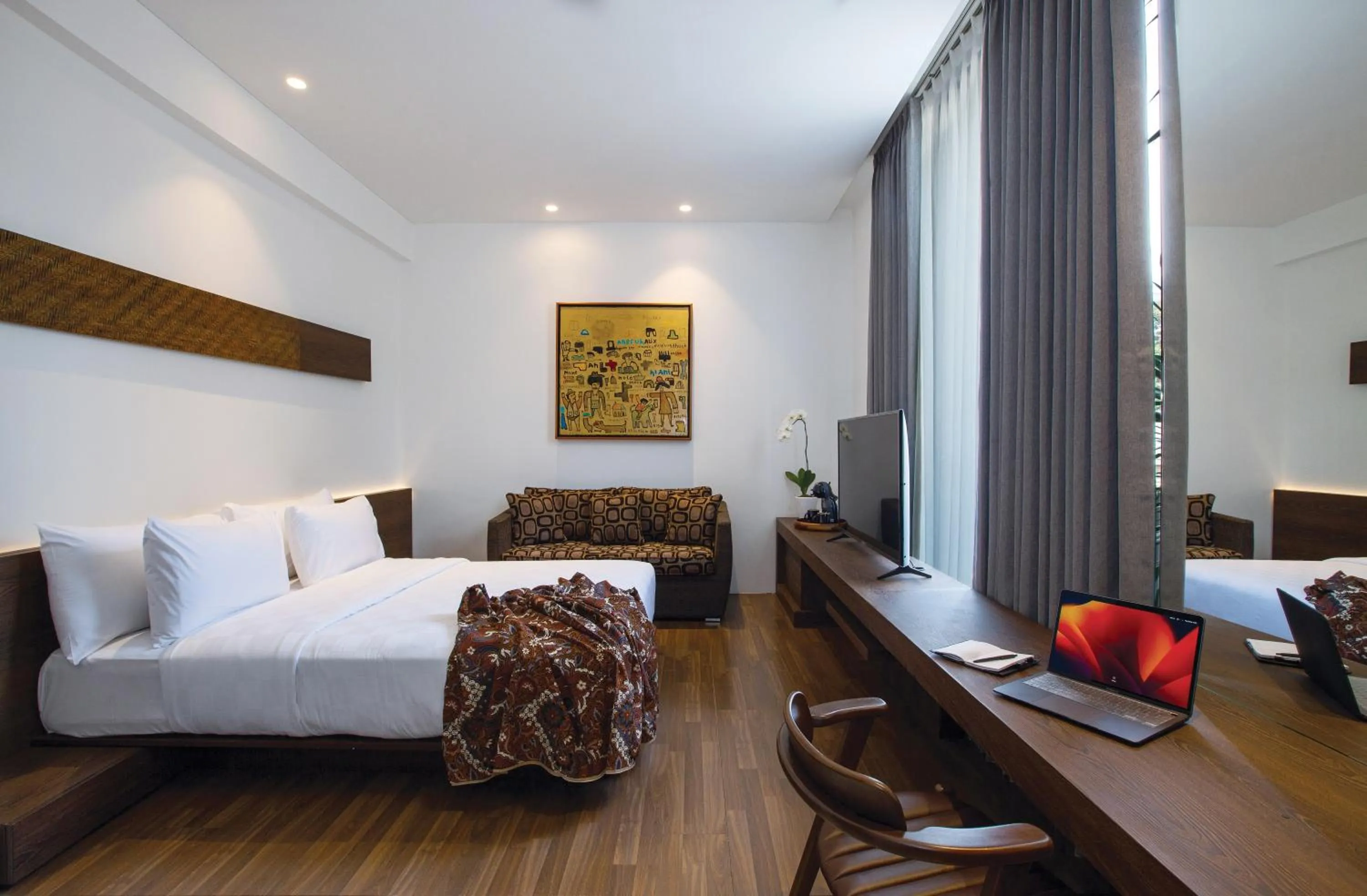 Bedroom, Bed in Miers Kuningan, ARTOTEL Curated