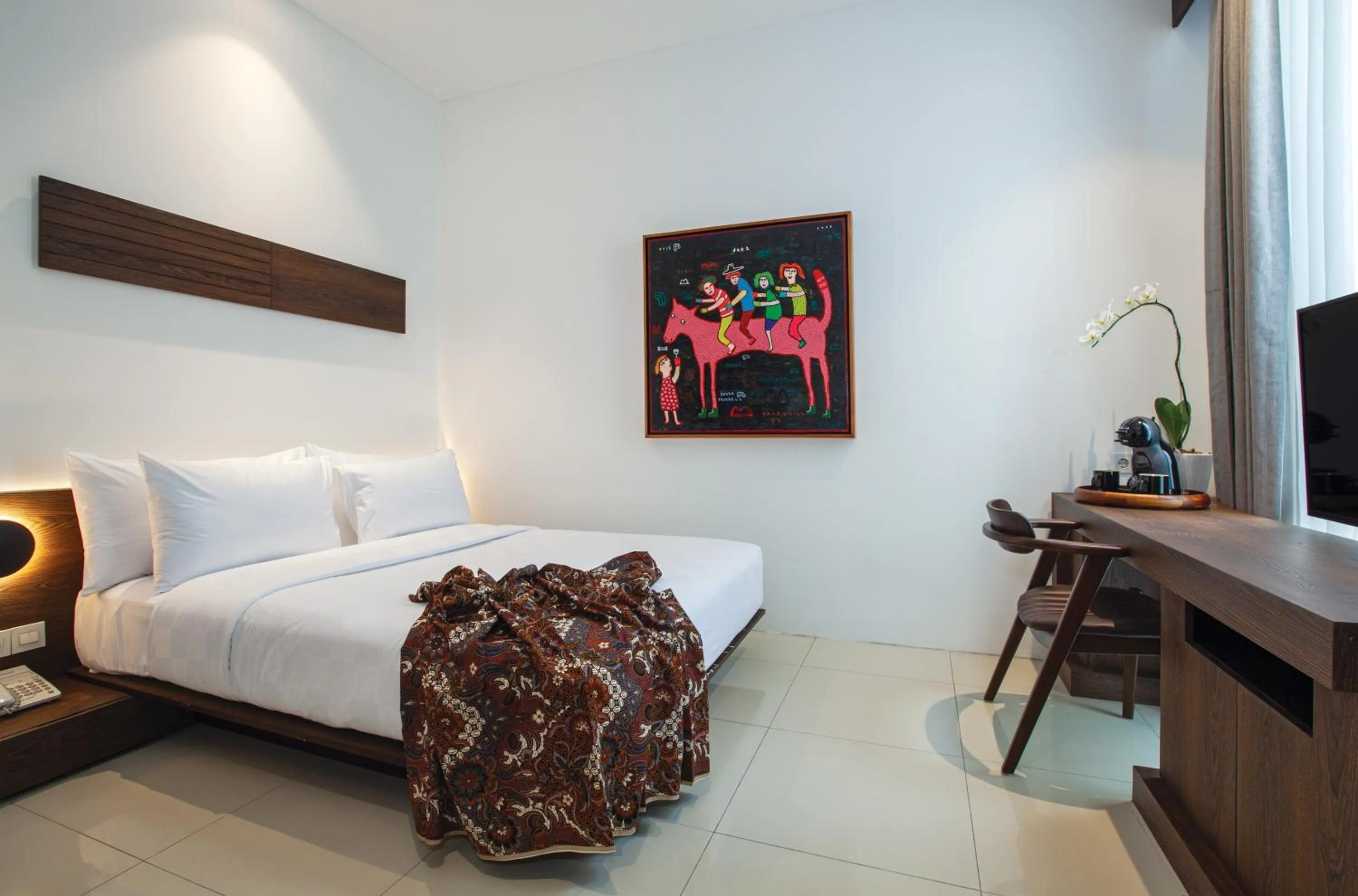 Bedroom, Bed in Miers Kuningan, ARTOTEL Curated