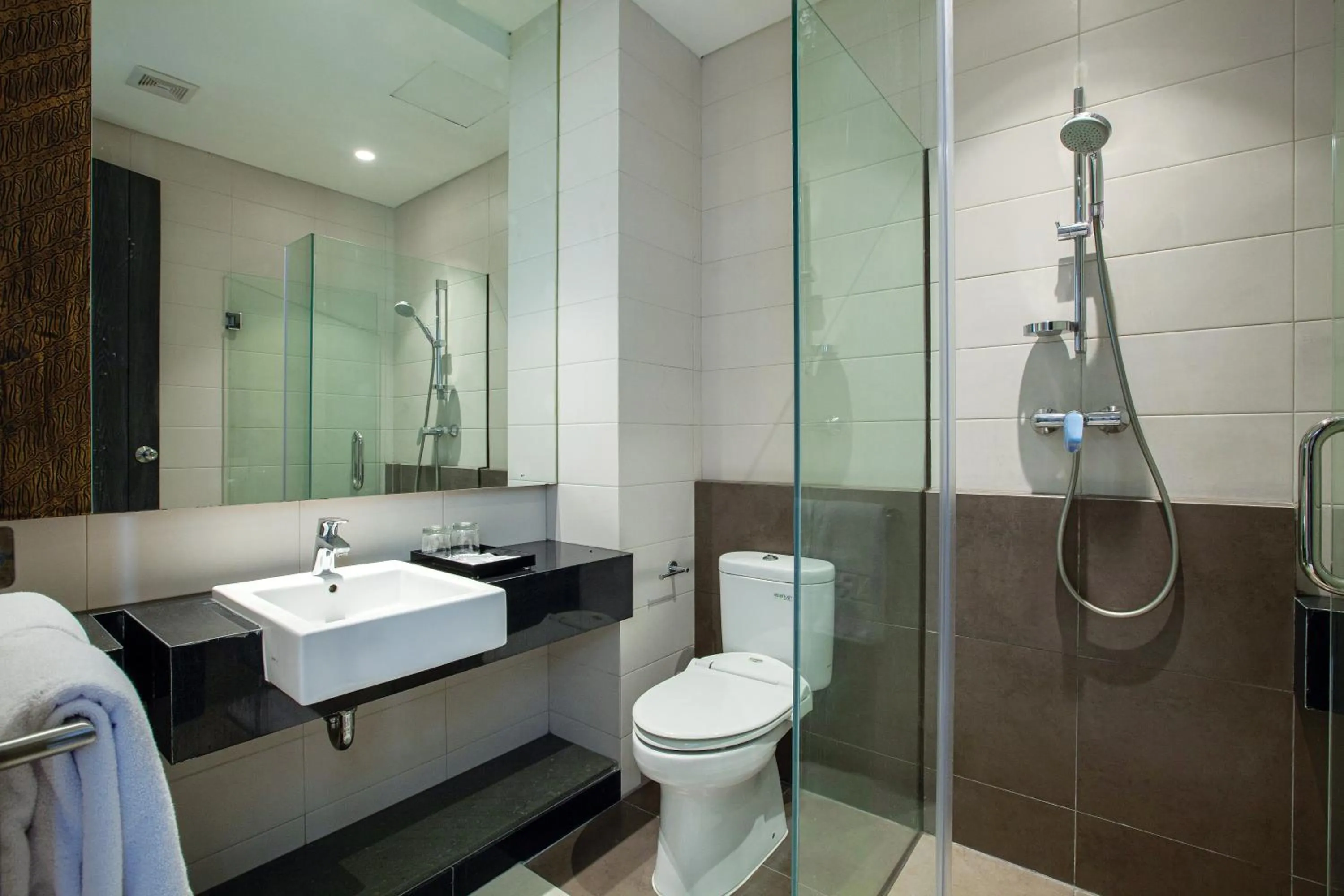 Bathroom in Miers Kuningan, ARTOTEL Curated