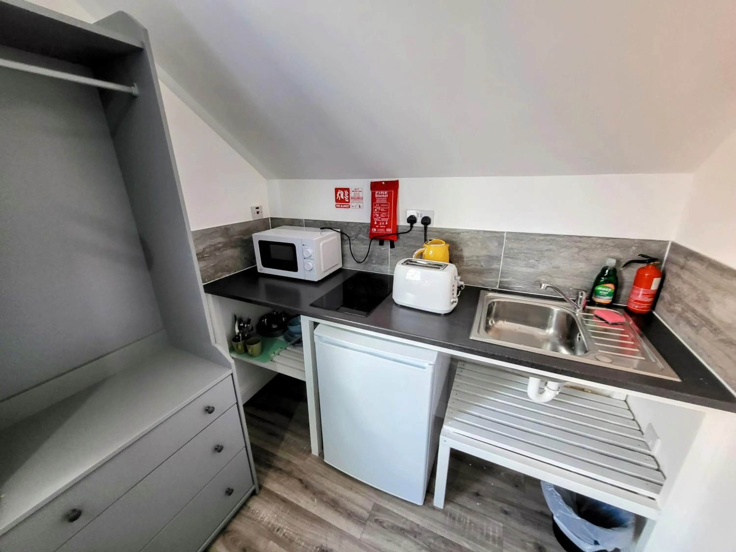 Kitchen or kitchenette in Berridge Solo Stays - NG7
