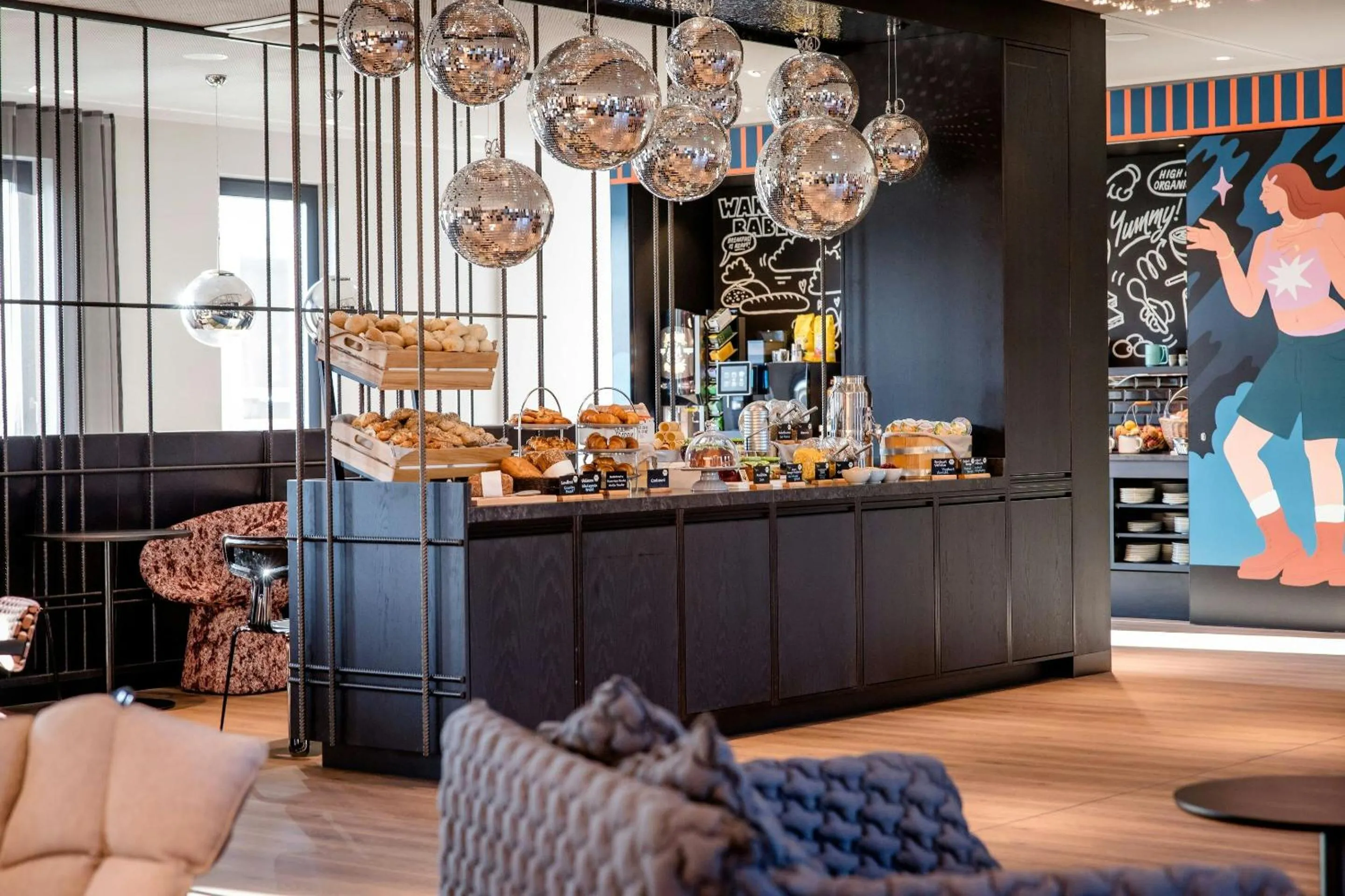Buffet breakfast in Motel One Berlin-Potsdamer Platz