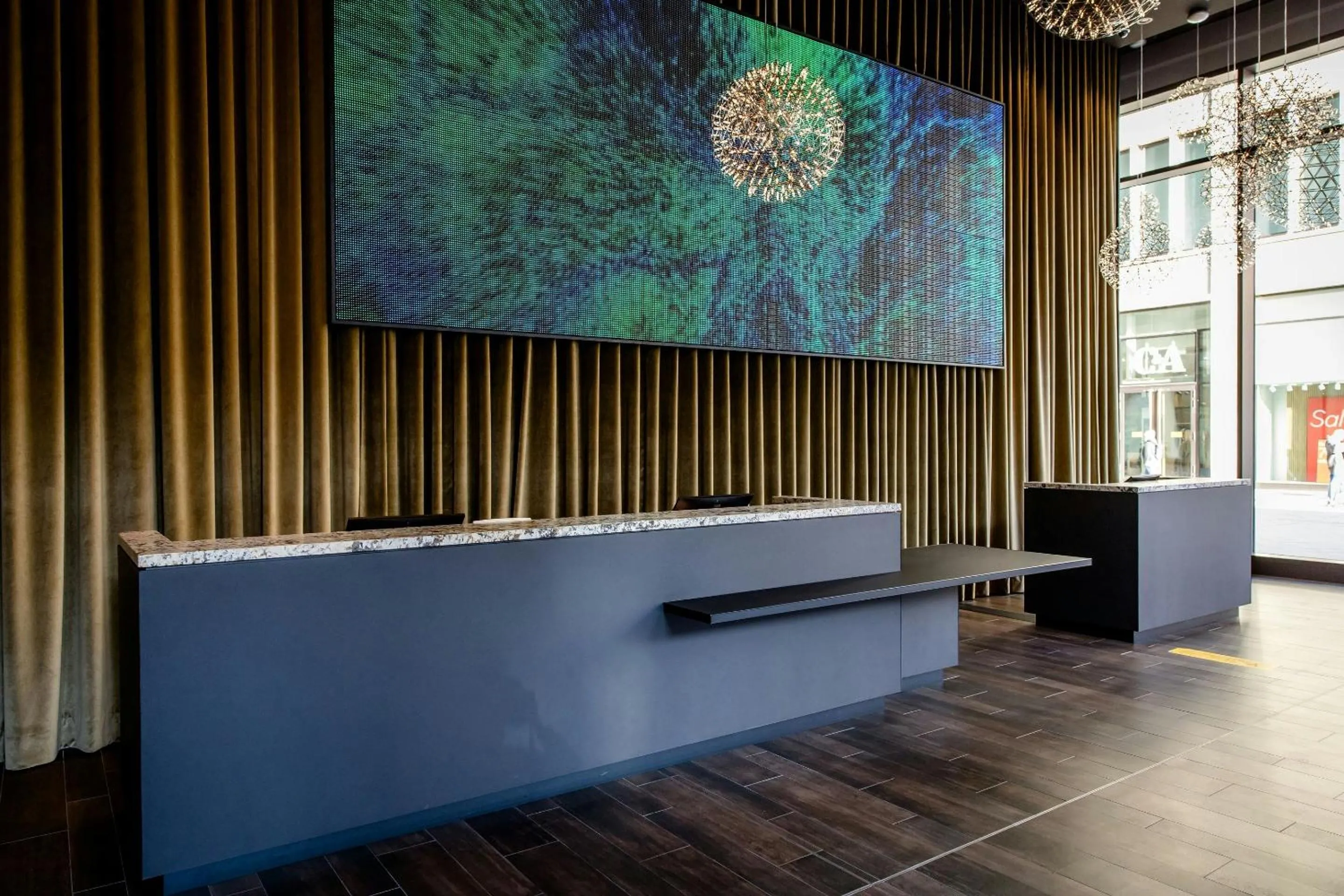 Lobby or reception in Motel One Berlin-Potsdamer Platz