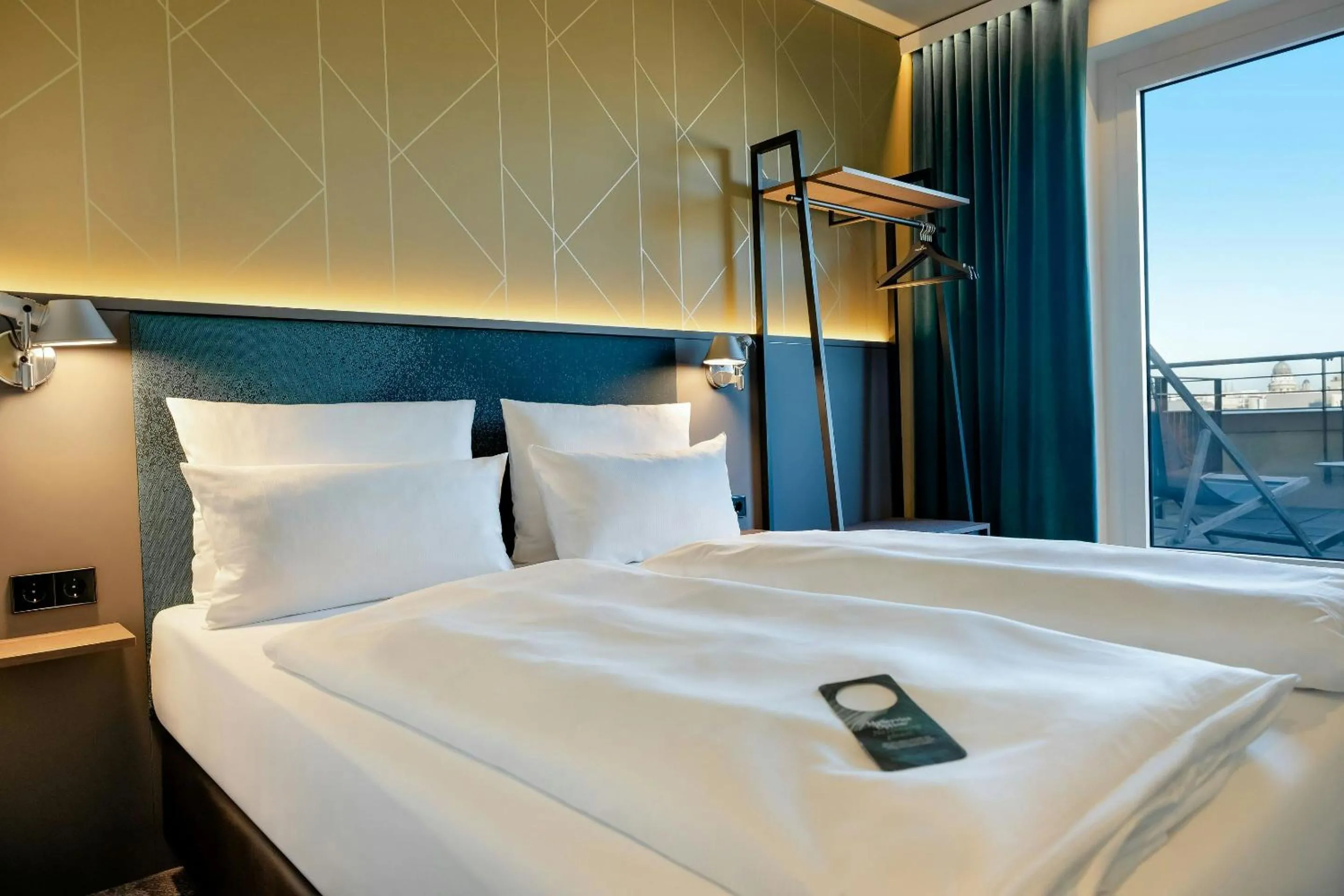Photo of the whole room, Bed in Motel One Berlin-Potsdamer Platz