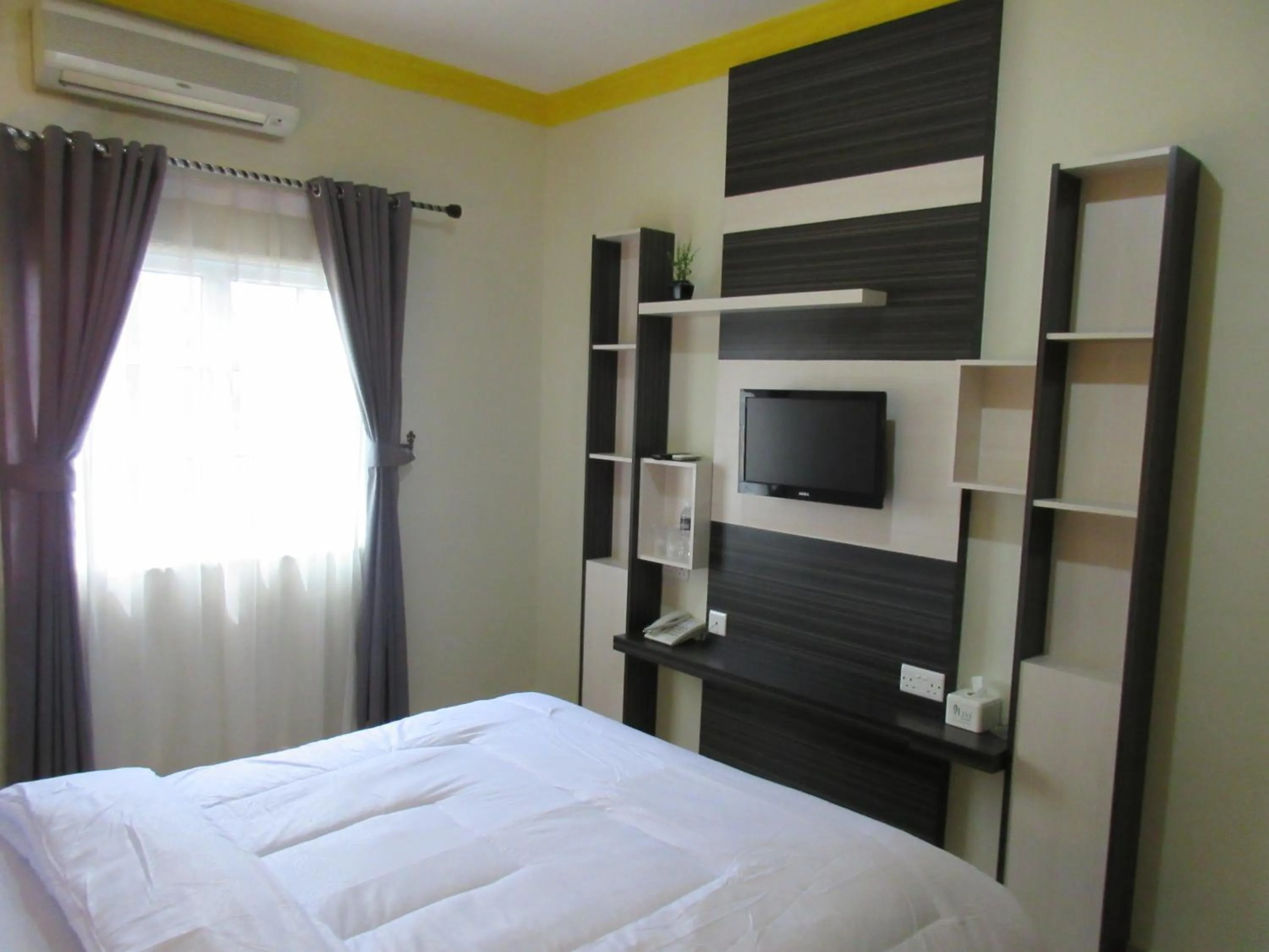 Bedroom, Bed in Hotel 01 Batam