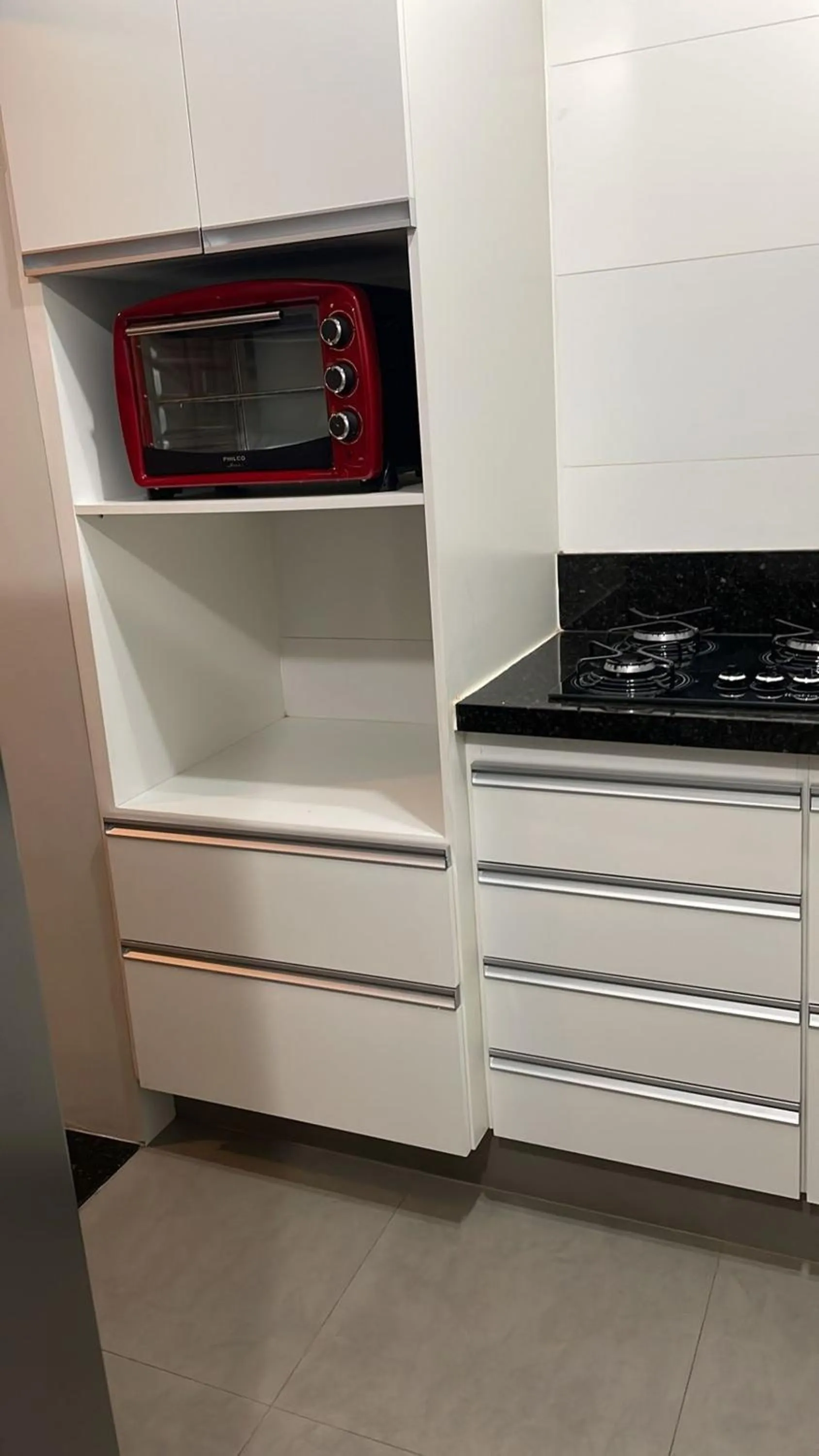 Kitchen or kitchenette in Ed Casablanca proximo a Av T63 shopping e parque