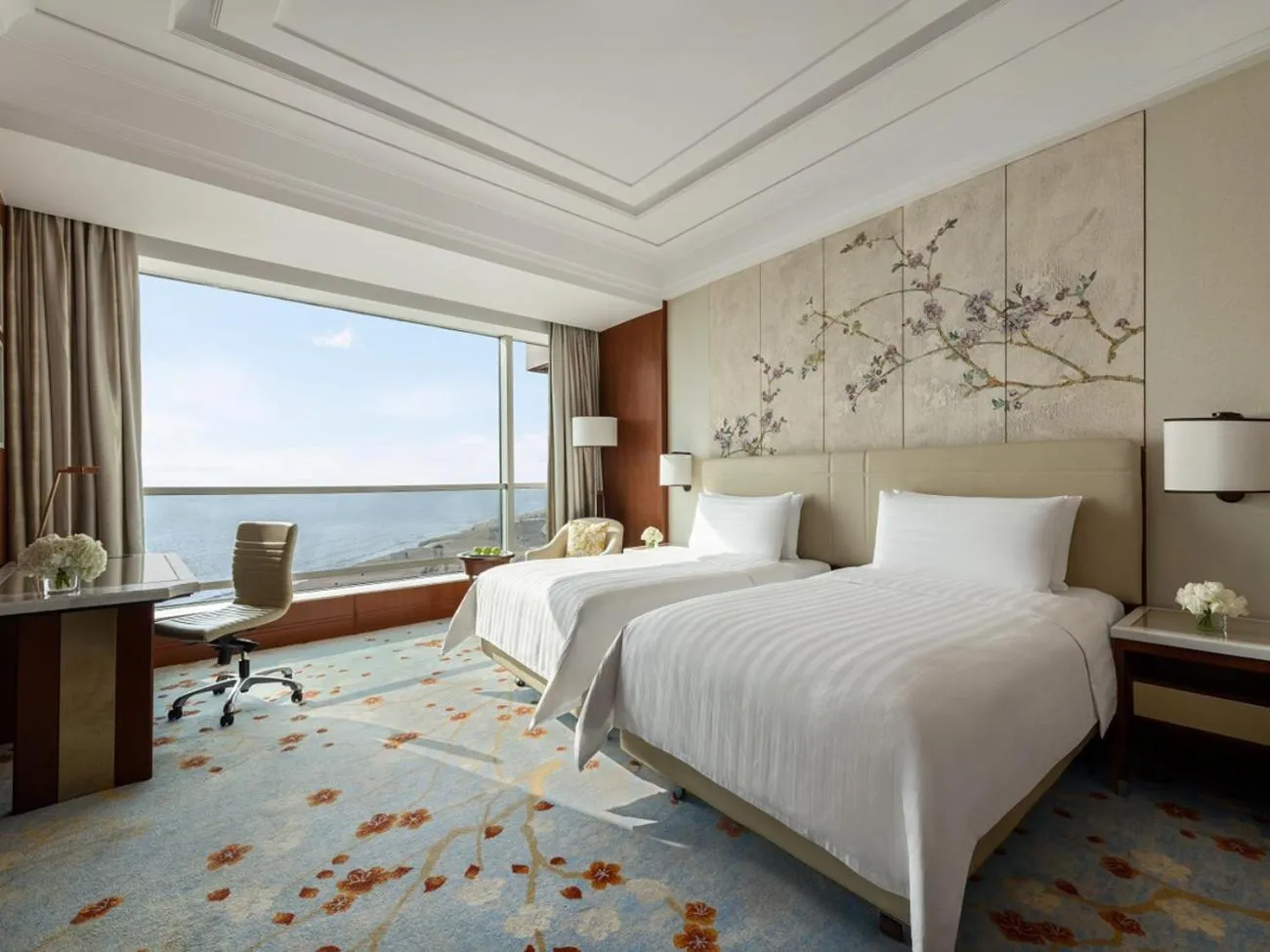 Bedroom, Bed in Shangri-La Qinhuangdao