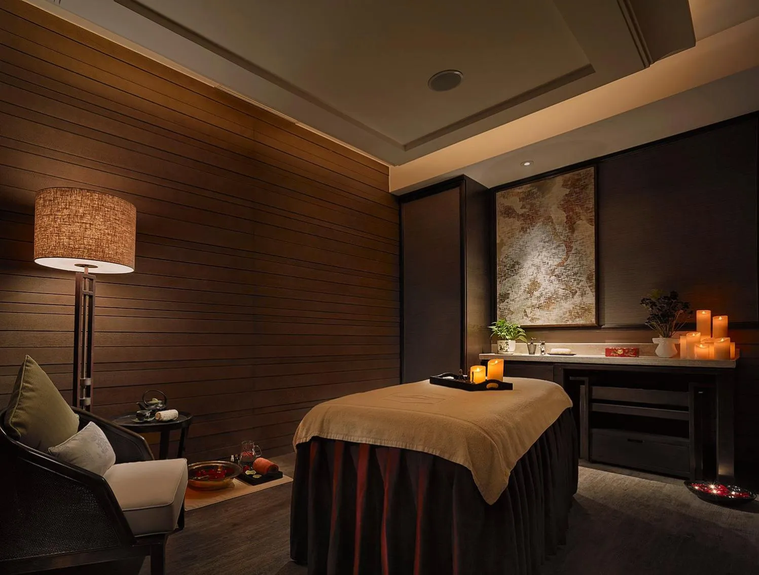 Spa and wellness centre/facilities, Bed in Shangri-La Qinhuangdao