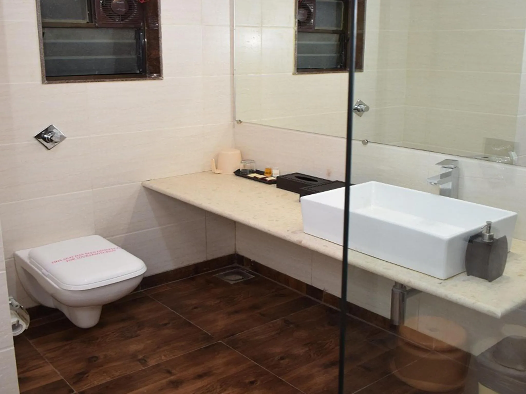 Bathroom in Hotel Sai Jashan Shirdi - Where blessings & comfort meet