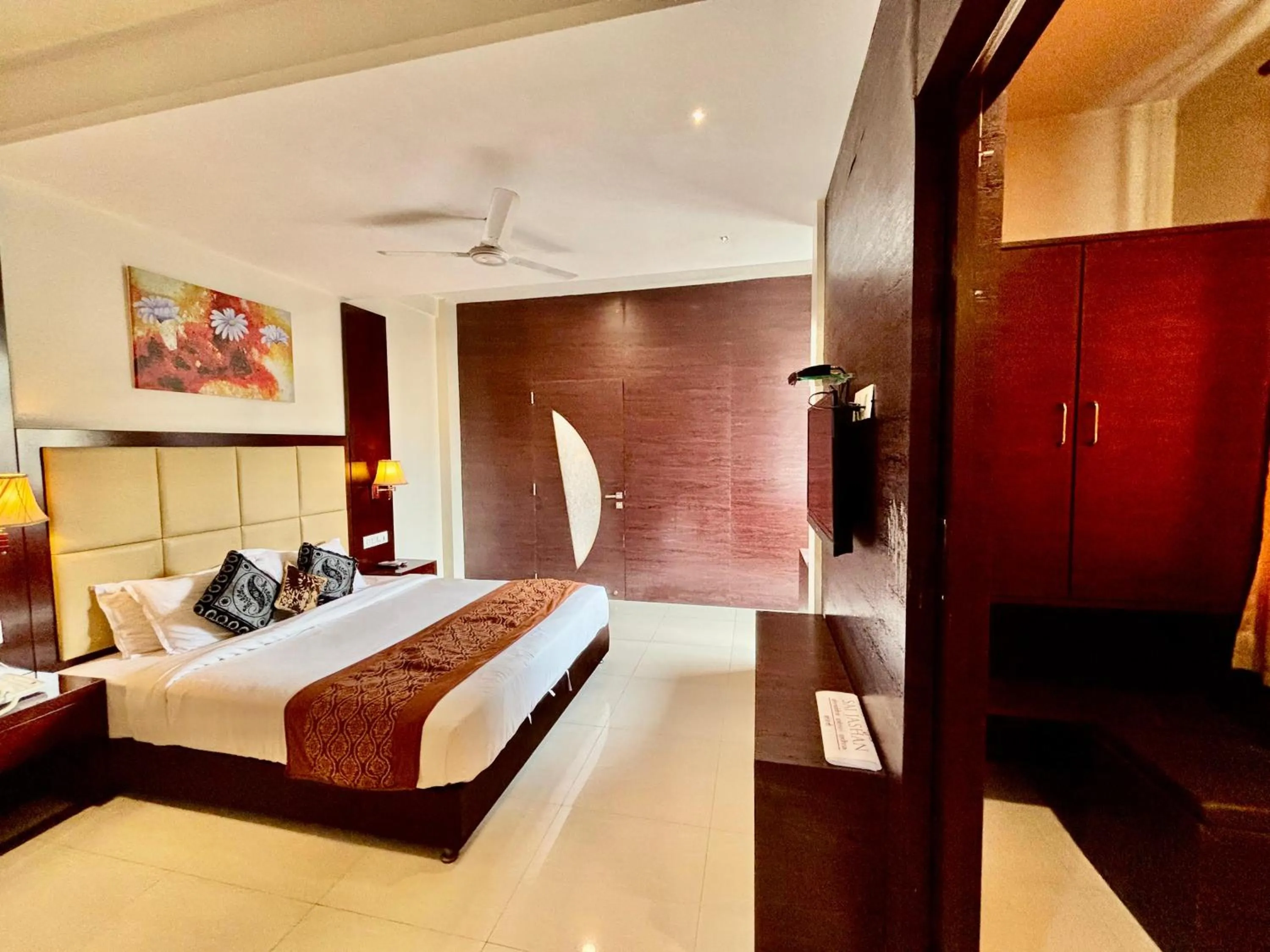 Bed in Hotel Sai Jashan Shirdi - Where blessings & comfort meet