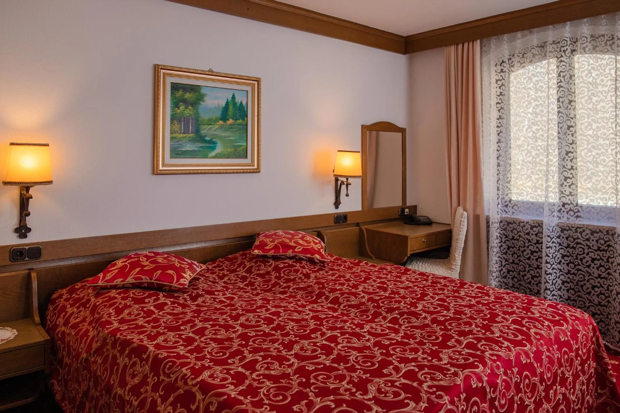 Bed in Hotel St. Georg