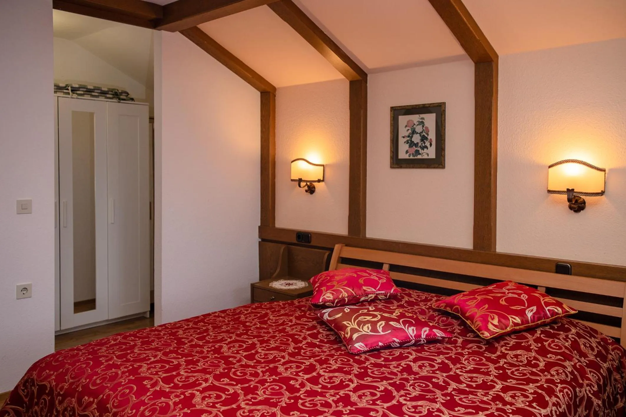 Bed in Hotel St. Georg