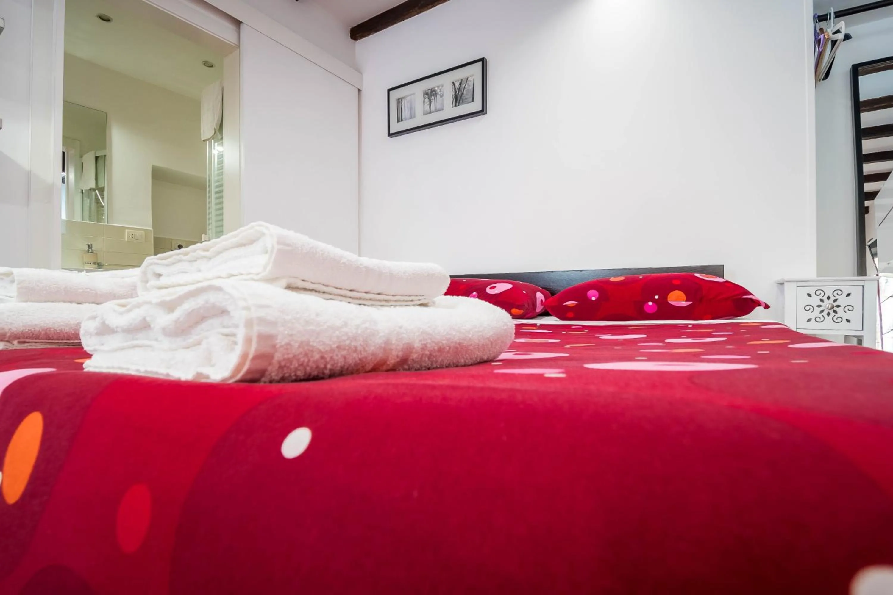 Photo of the whole room, Bed in Apartment Gaia