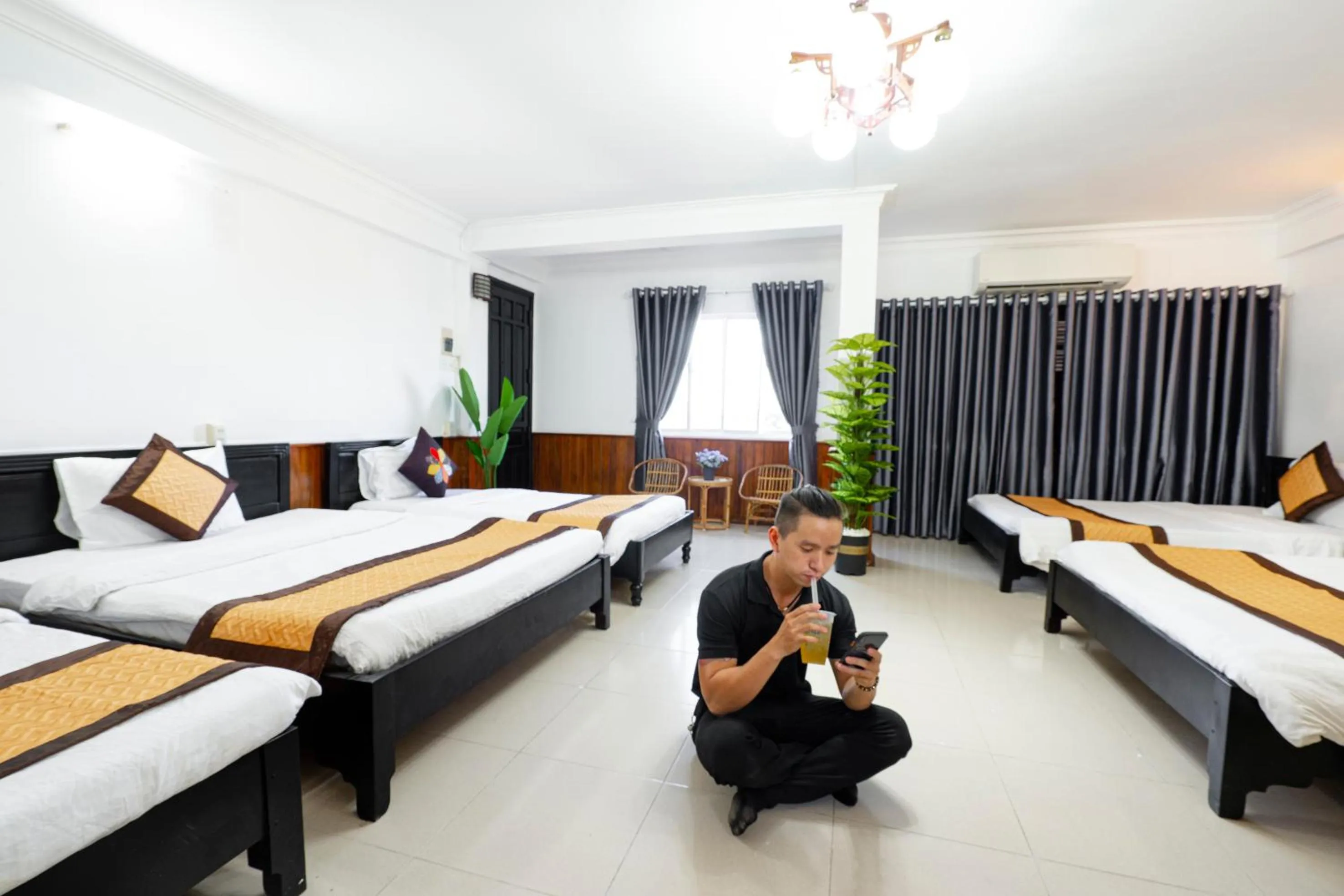 Bed in Casablanca Hotel