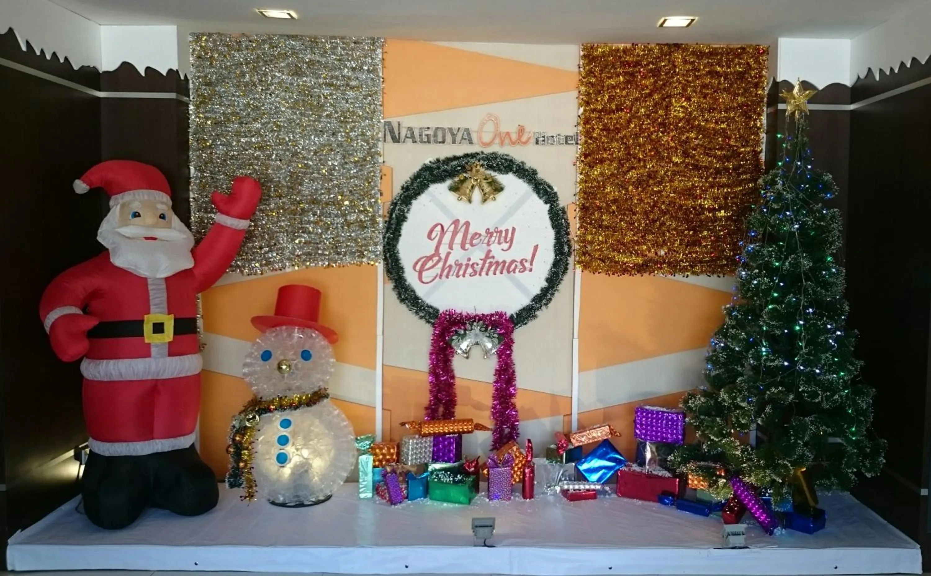 Decorative detail in Nagoya One Hotel