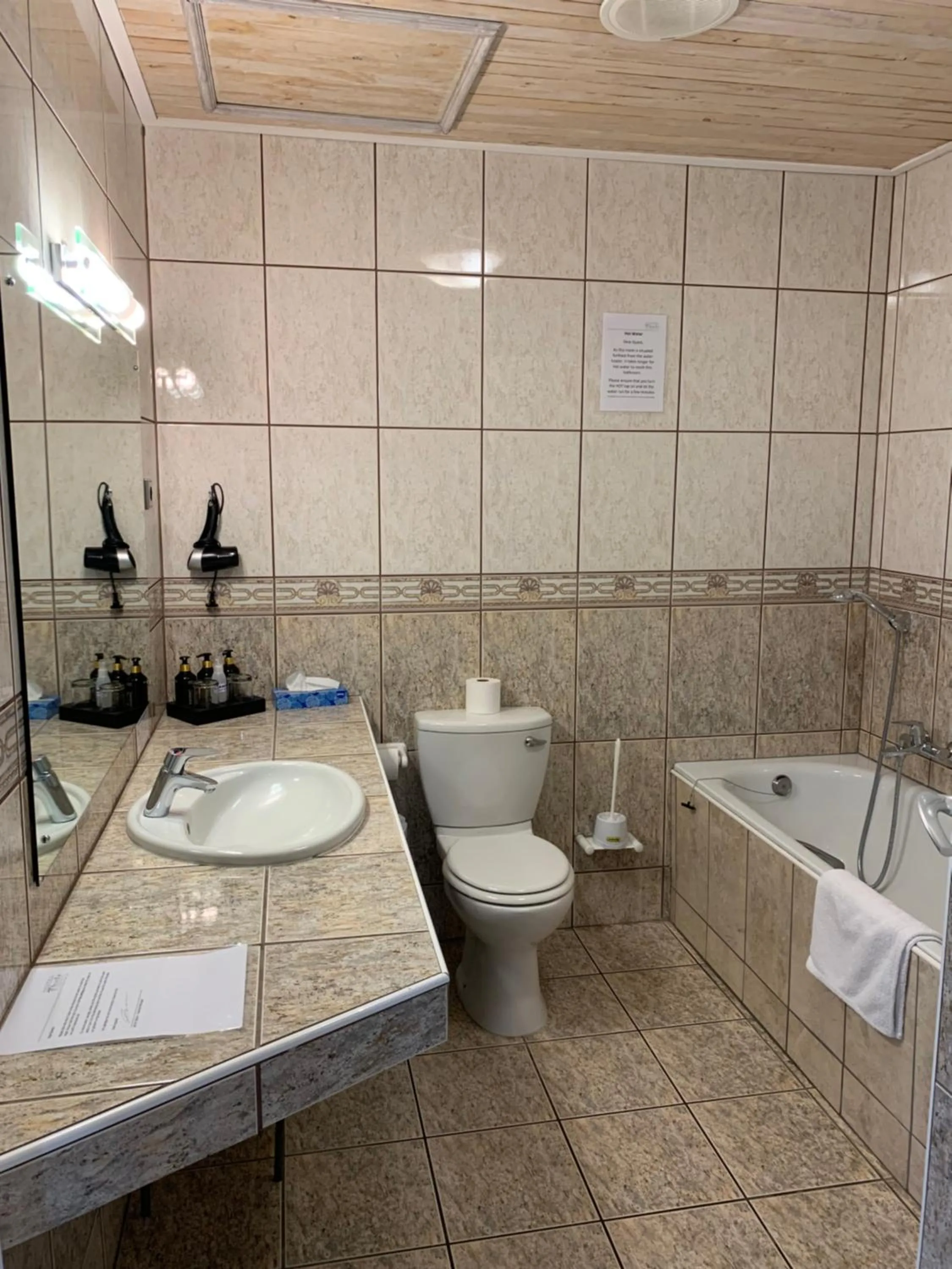 Bathroom in Hotel Thule